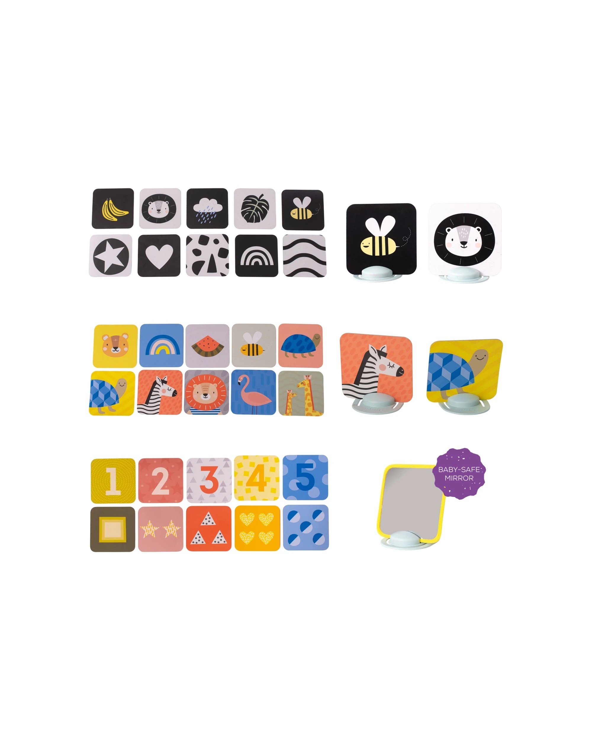 6 Taf Toys 15pc My First Tummy Time Cards Double Side Toy Cards Set - Multi, 6 of 6