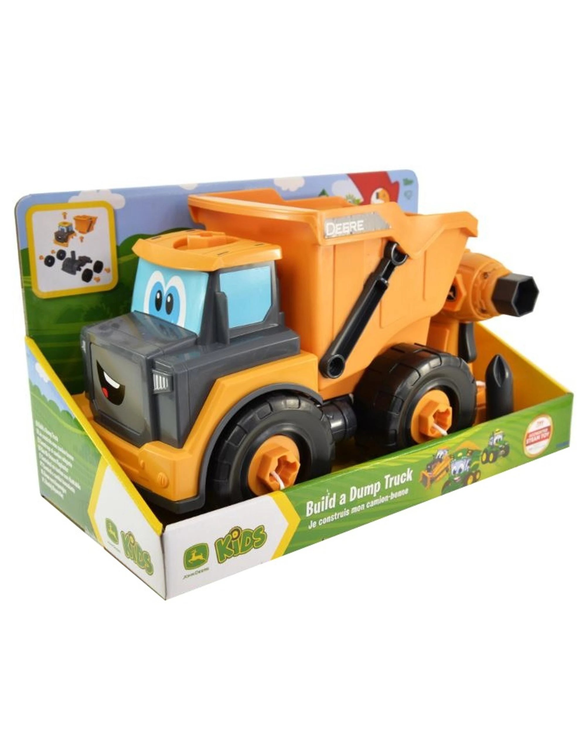 6 John Deere Kids Build-A-Buddy Yellow Dump Truck - Yellow, 6 of 8