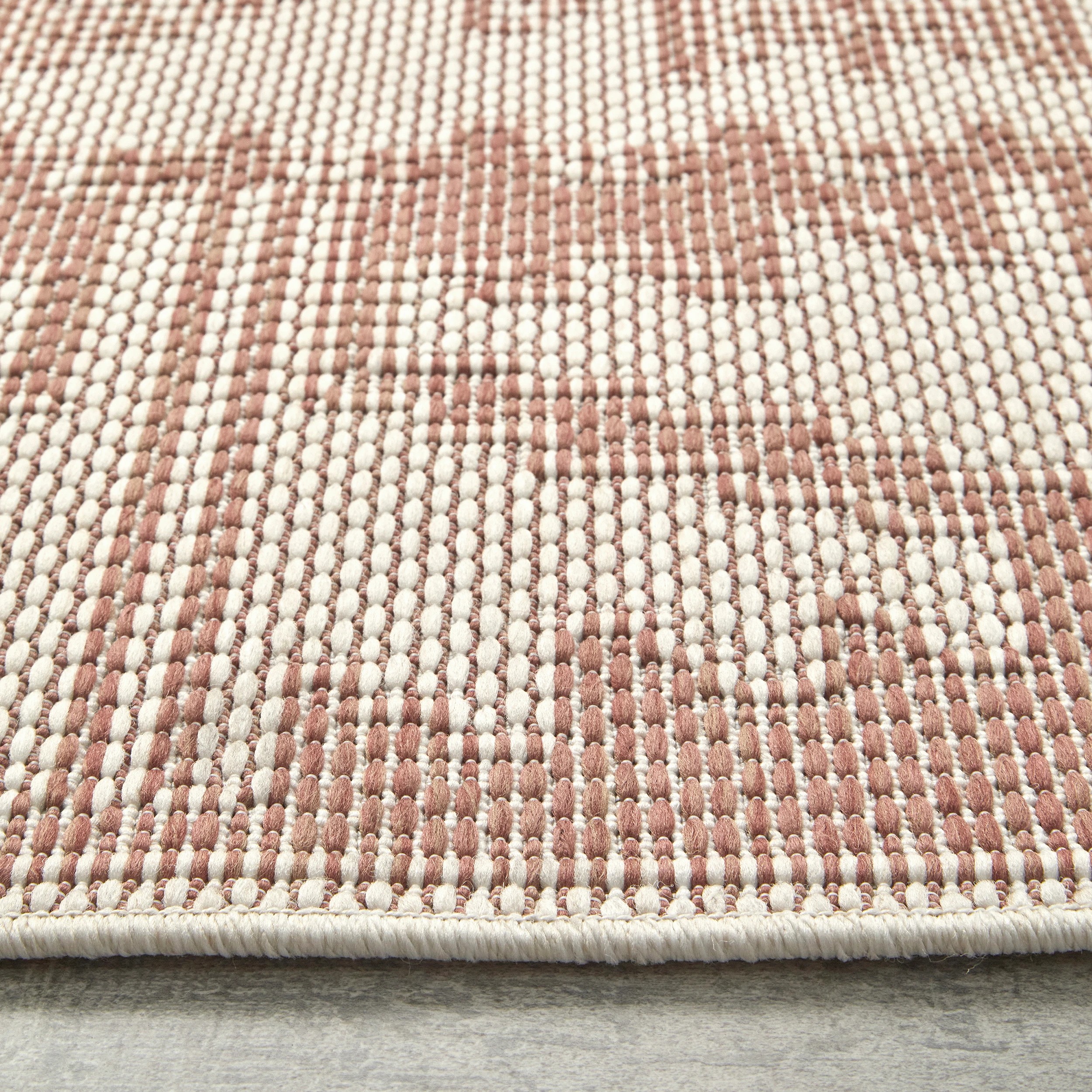 3 Common Ground Rugs Palmline Kuza 400x80cm - Large Outdoor Rug - Orange, 3 of 7