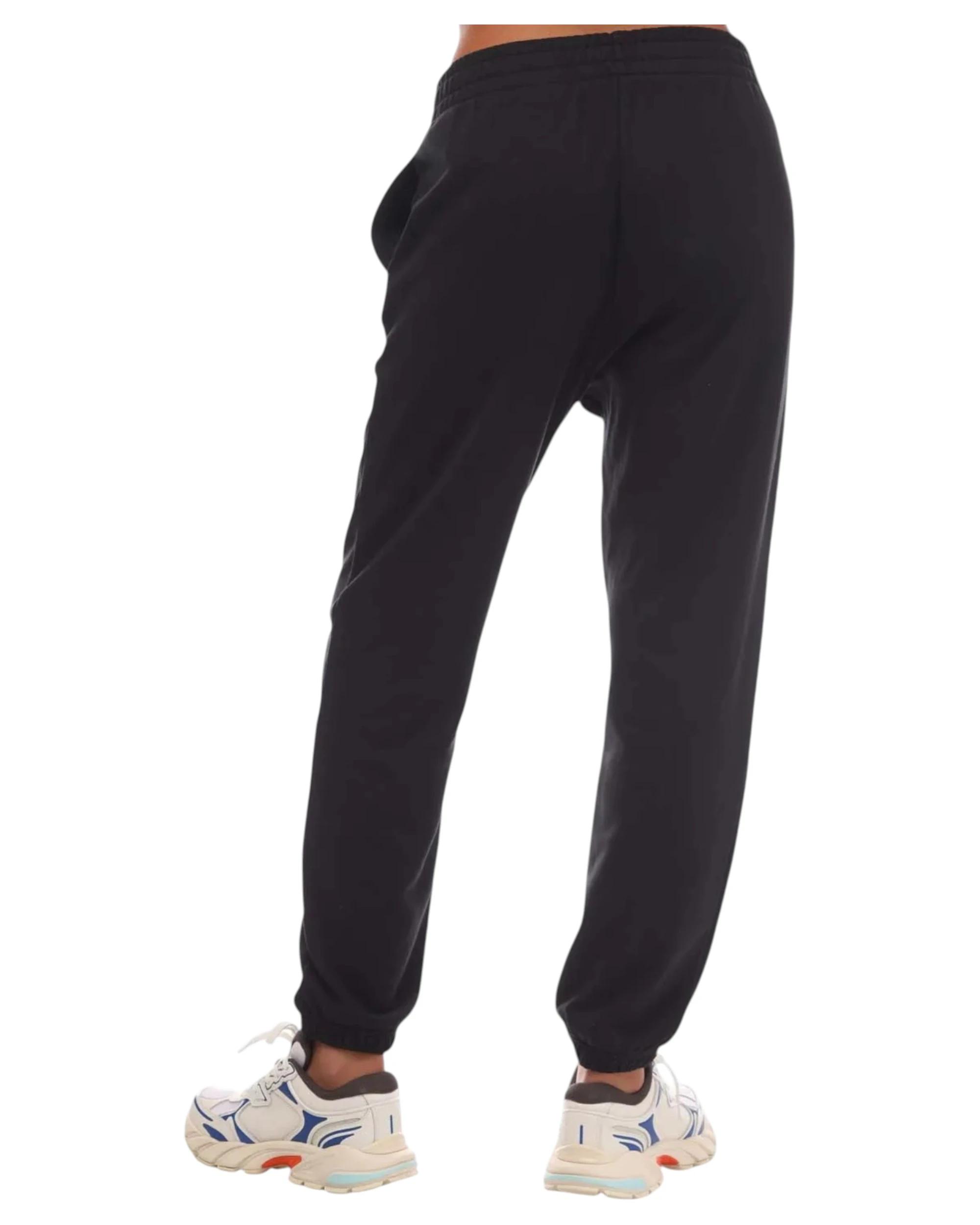 2 Under Armour Womens Rival Terry Joggers Black Trackies BLACK, 2 of 3