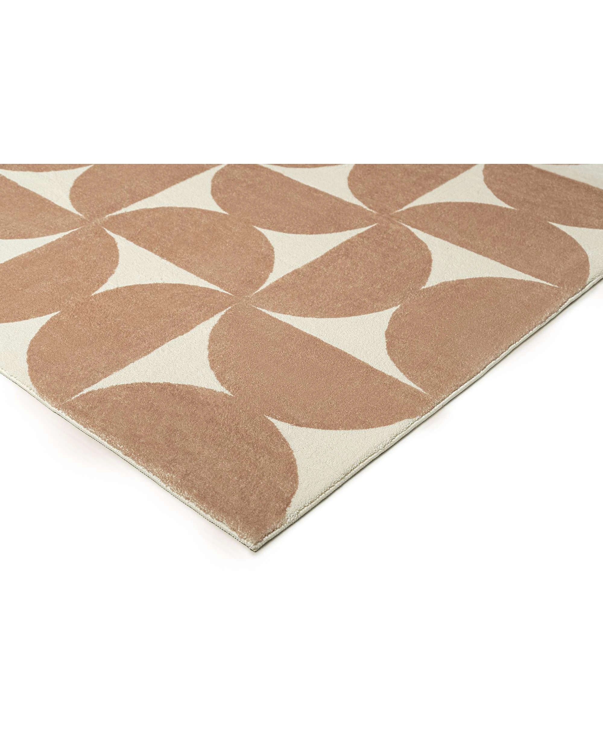 4 Loopsie Rousham Geometric Washable Rug-400cm x 300cm - Brown, 4 of 8