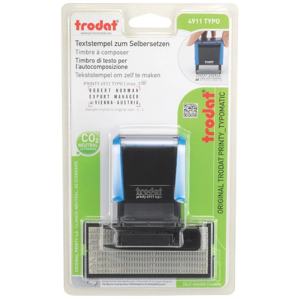 1 Trodat DIY Stamp 3 Line 3mm, 1 of 1