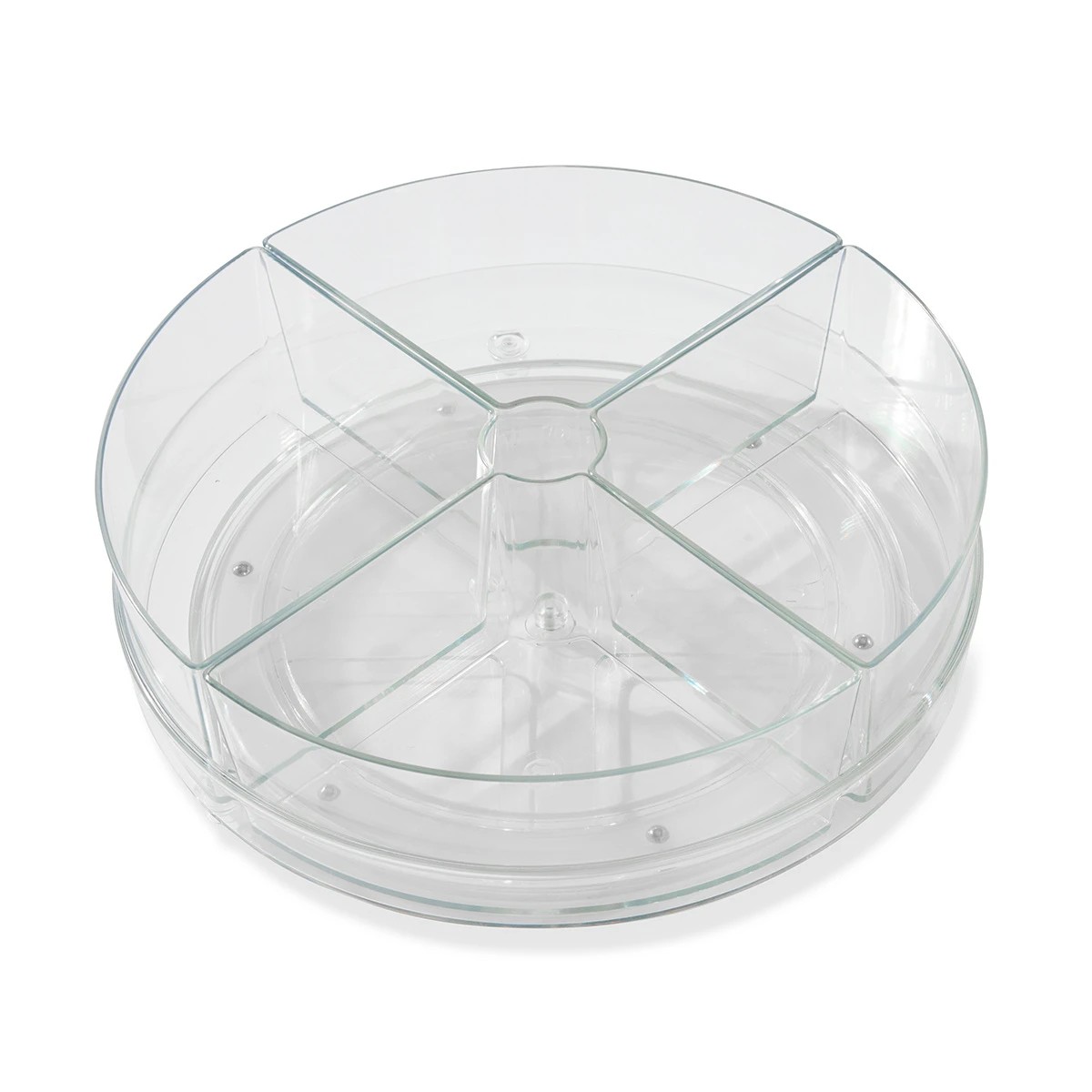 5 Plastic Turntable with Bins, 5 of 9