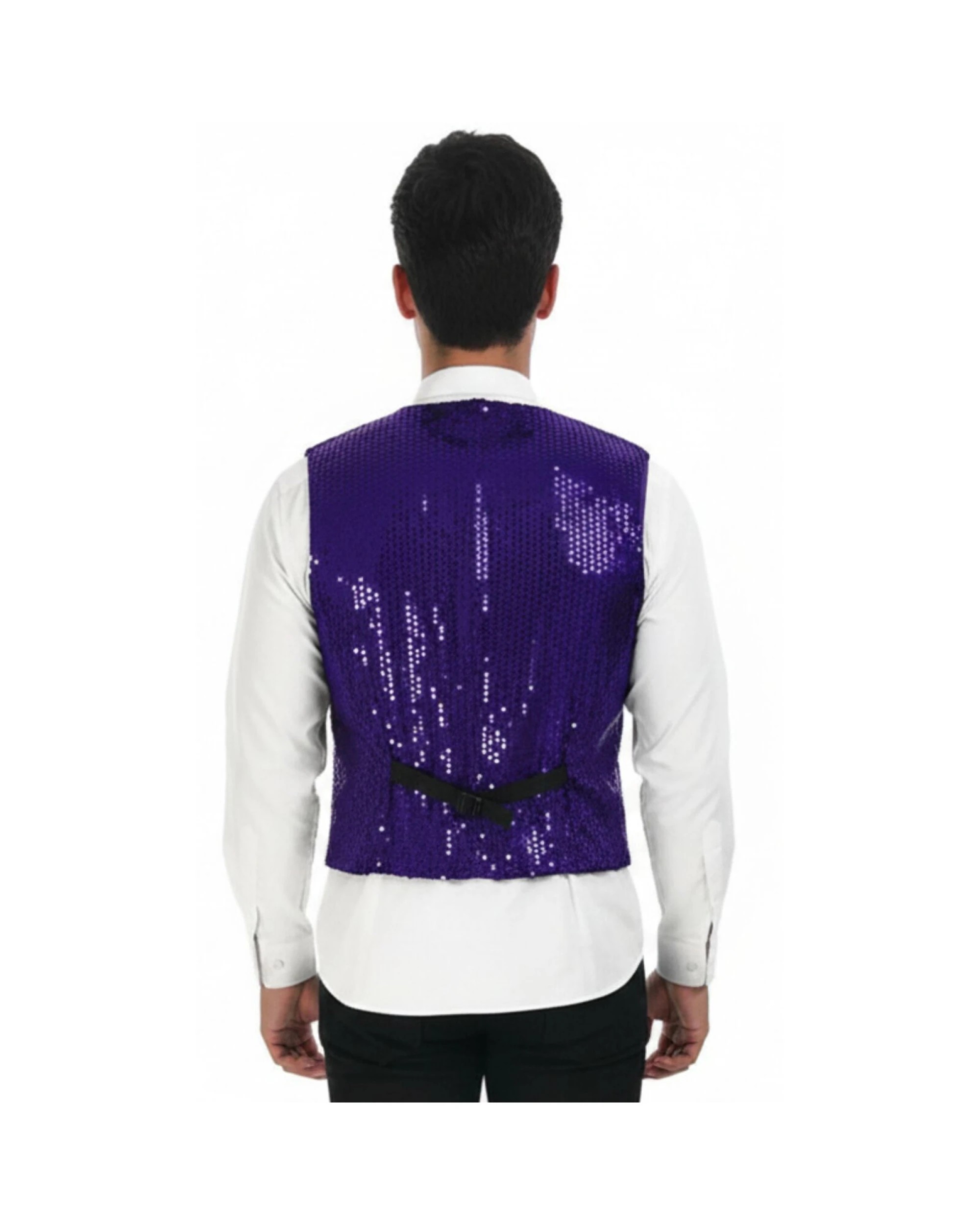 4 BR Costumes Men's Sequin Waistcoat Dance Costume, 4 of 4
