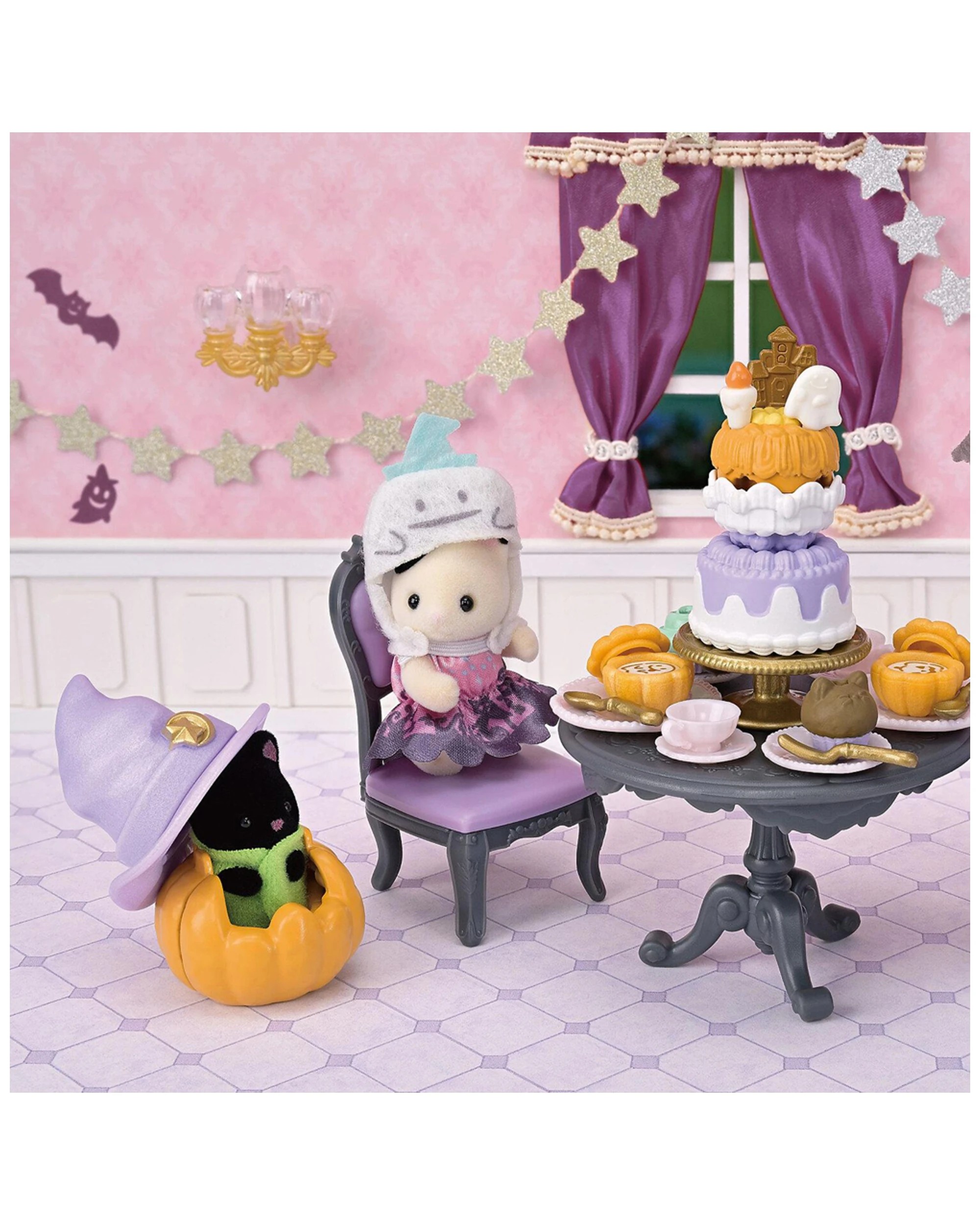 6 Sylvanian Families Halloween Surprise Party Dolls With Accessories Kids Toy 3 Plus
 - Multi, 6 of 7