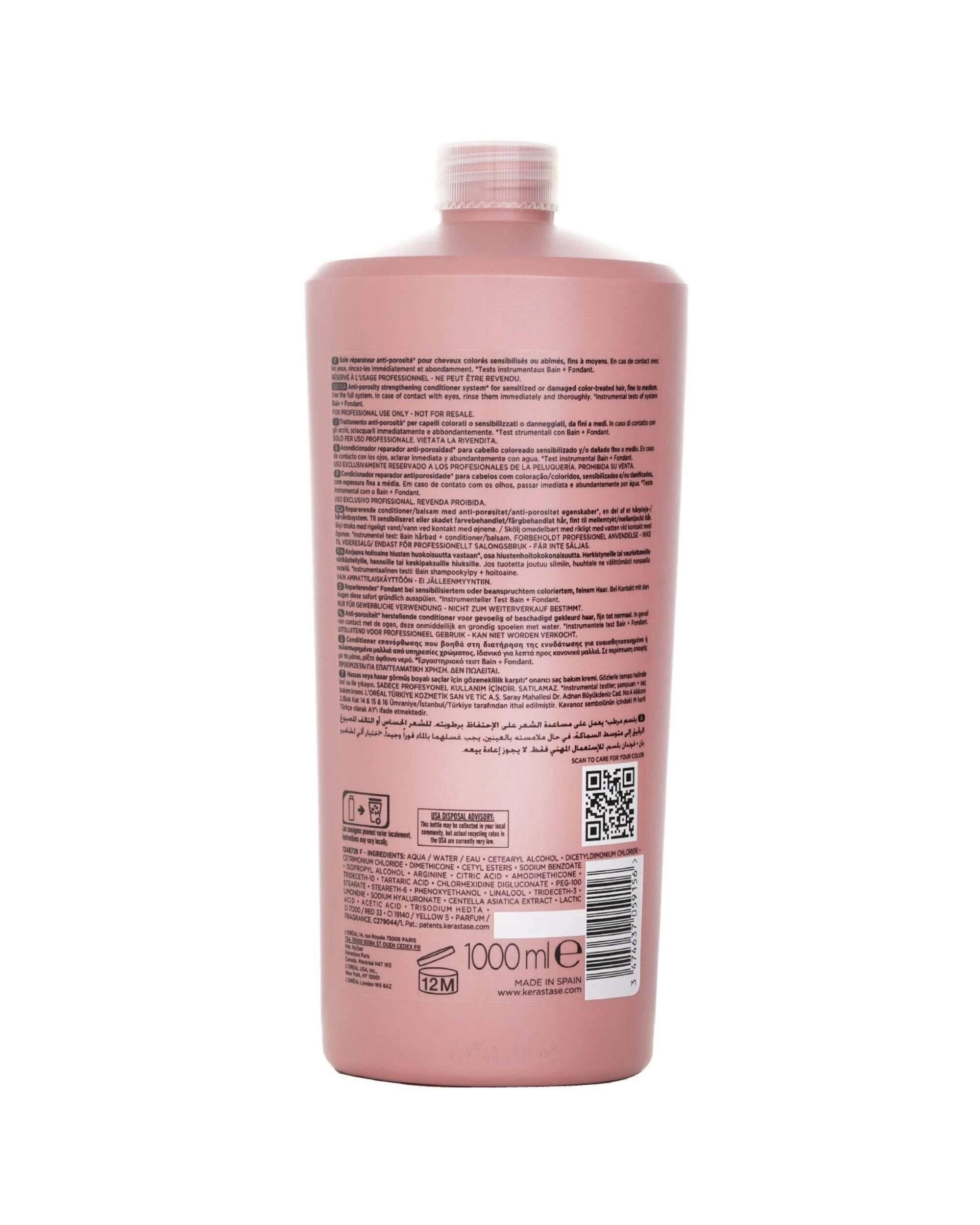 3 Kerastase Chroma Absolu Fondant Cica Chroma Conditioner  1000ml/34oz, 3 of 3