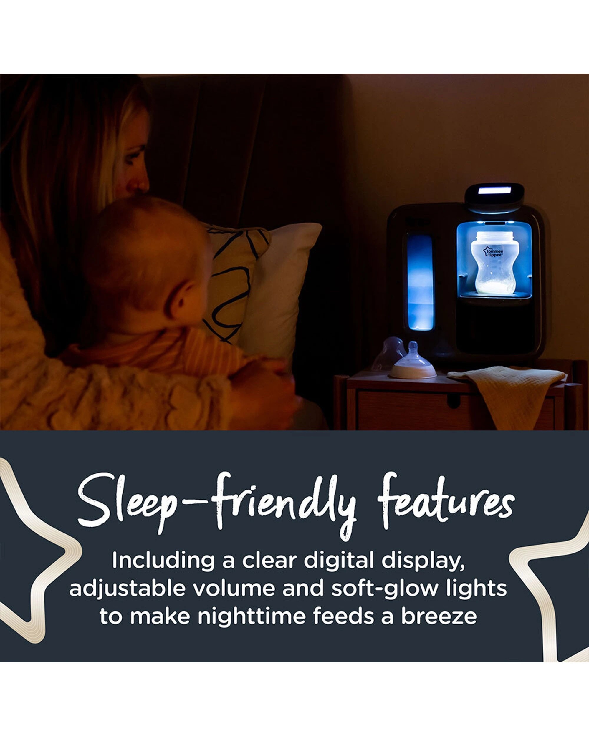 4 Tommee Tippee Perfect Prep Day and Night Baby Bottle Maker 2-Minute Prep - Black, 4 of 5