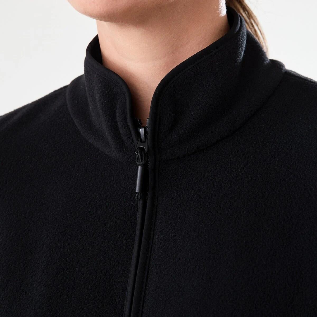 6 Outdoor Polar Fleece Jacket Black, 6 of 7