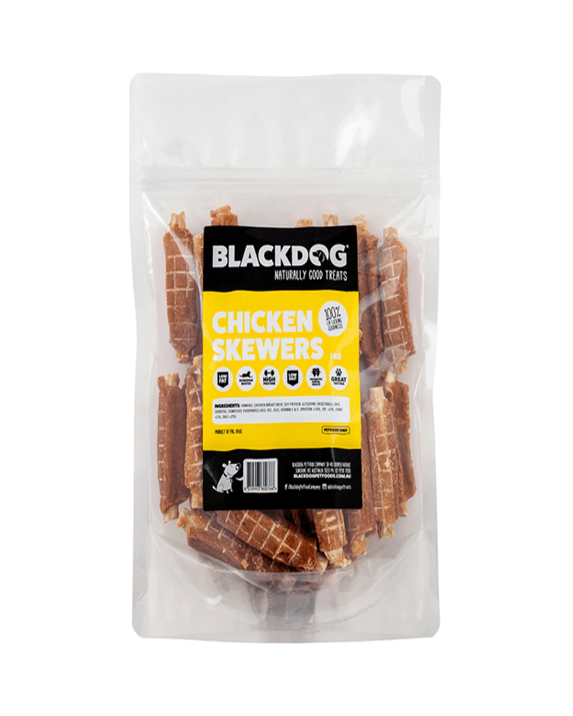 2 Blackdog Dog Treats Chicken Skewers 1 Pack, 2 of 2