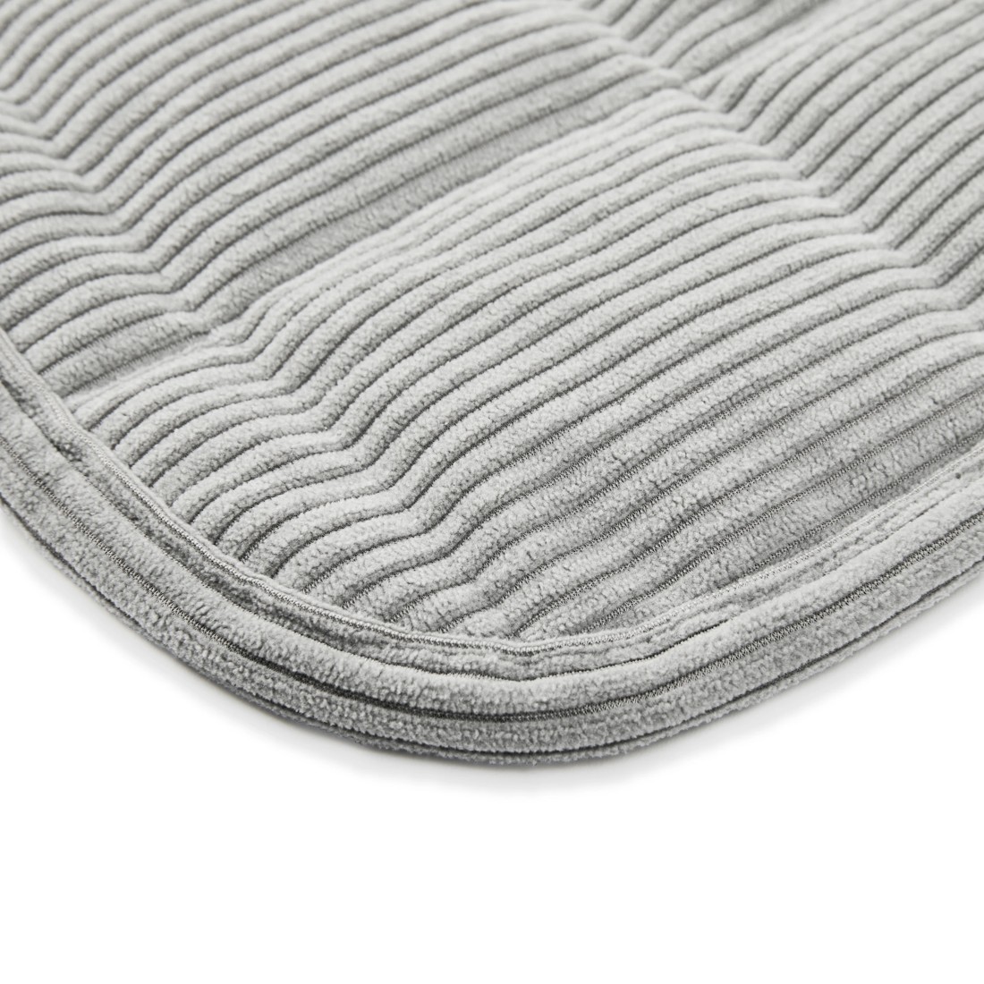 8 Pet Corduroy Couch Topper - Double Bed, Grey, 8 of 9