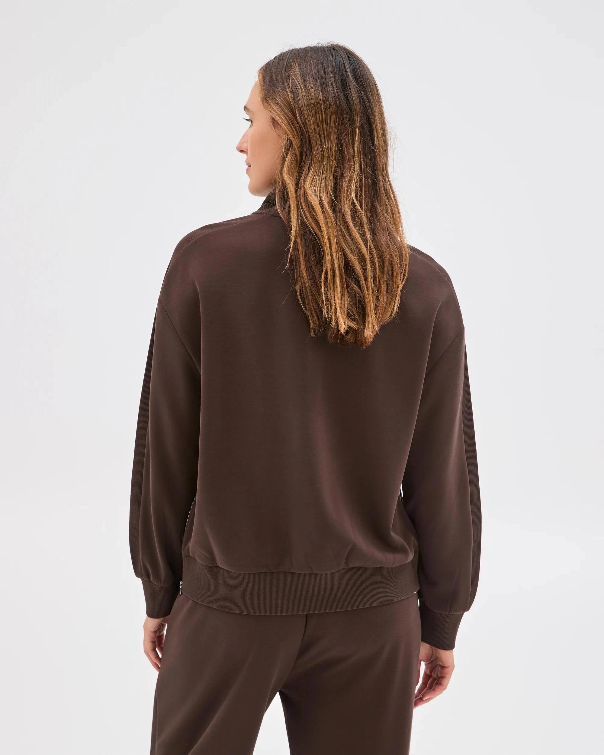 6 Target Active Active Movement 1/4 Zip Jumper COCOA, 6 of 7