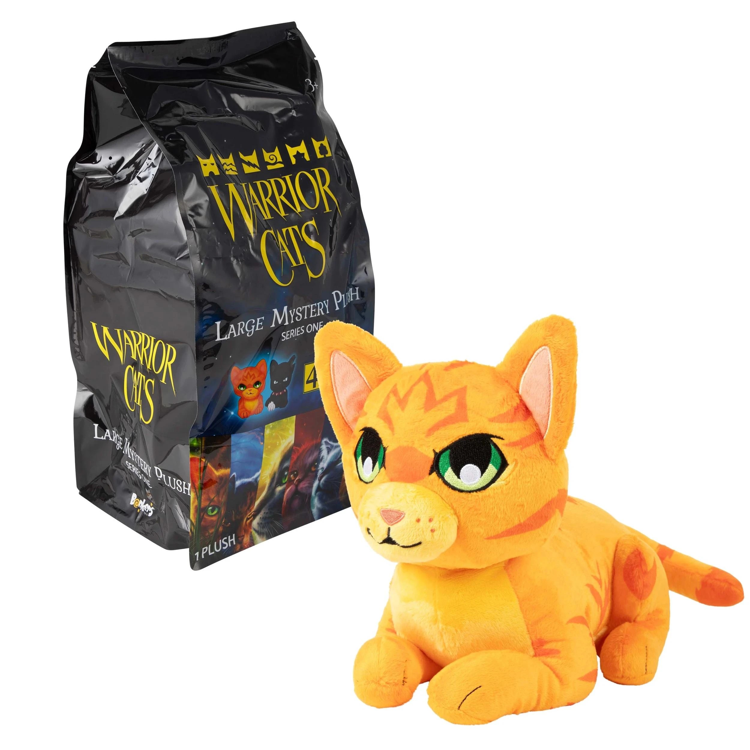 6 B. toys Warrior Cats 11 Inch Large Mystery Plush Series 1 - Assorted - Multi, 6 of 8
