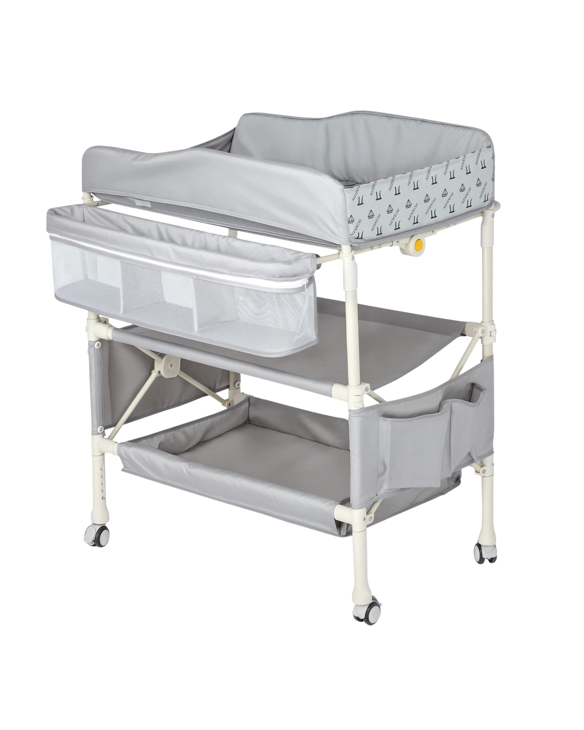 1 Advwin Changing Table Nursery Furniture with Side Pocket, 1 of 10