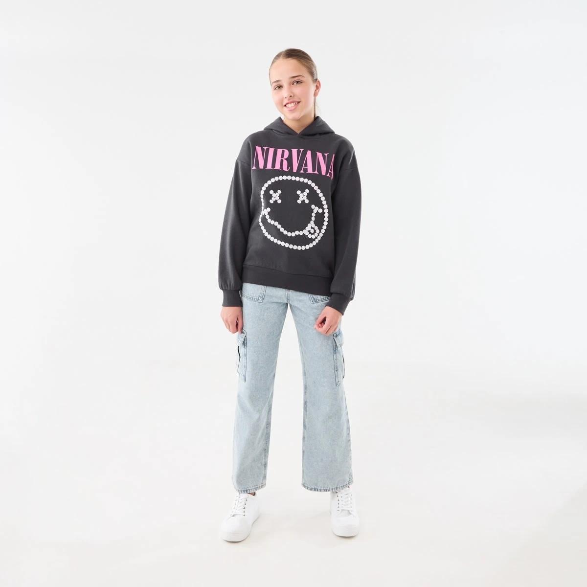 5 Nirvana License Oversized Hoodie Nirvana, 5 of 8