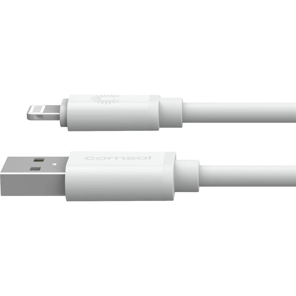 2 Comsol Lightning to USB Cable 3m White, 2 of 6