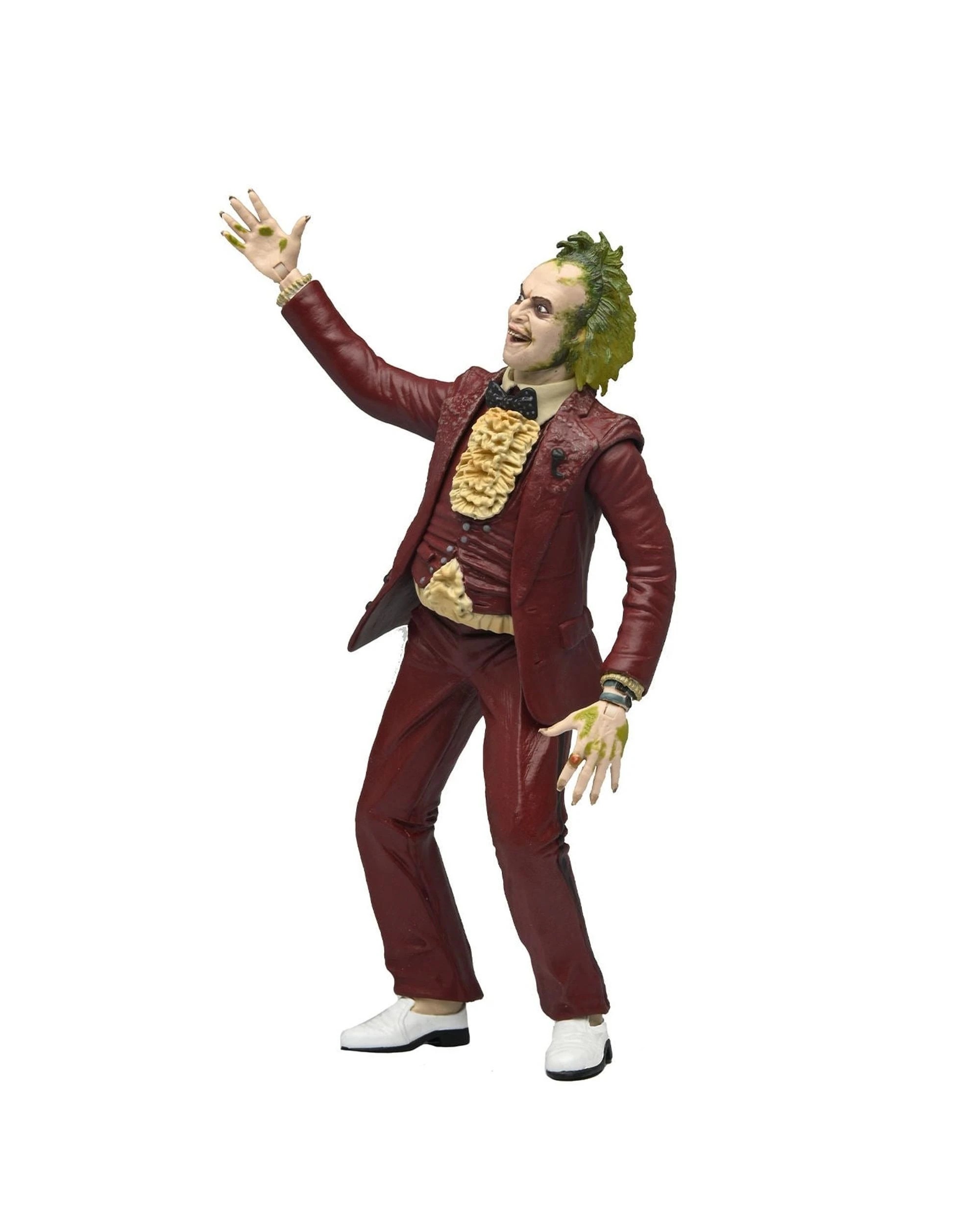 2 NECA Beetlejuice - 1988 -  Beetlejuice Red Tuxedo 7 inch Action Figure, 2 of 8