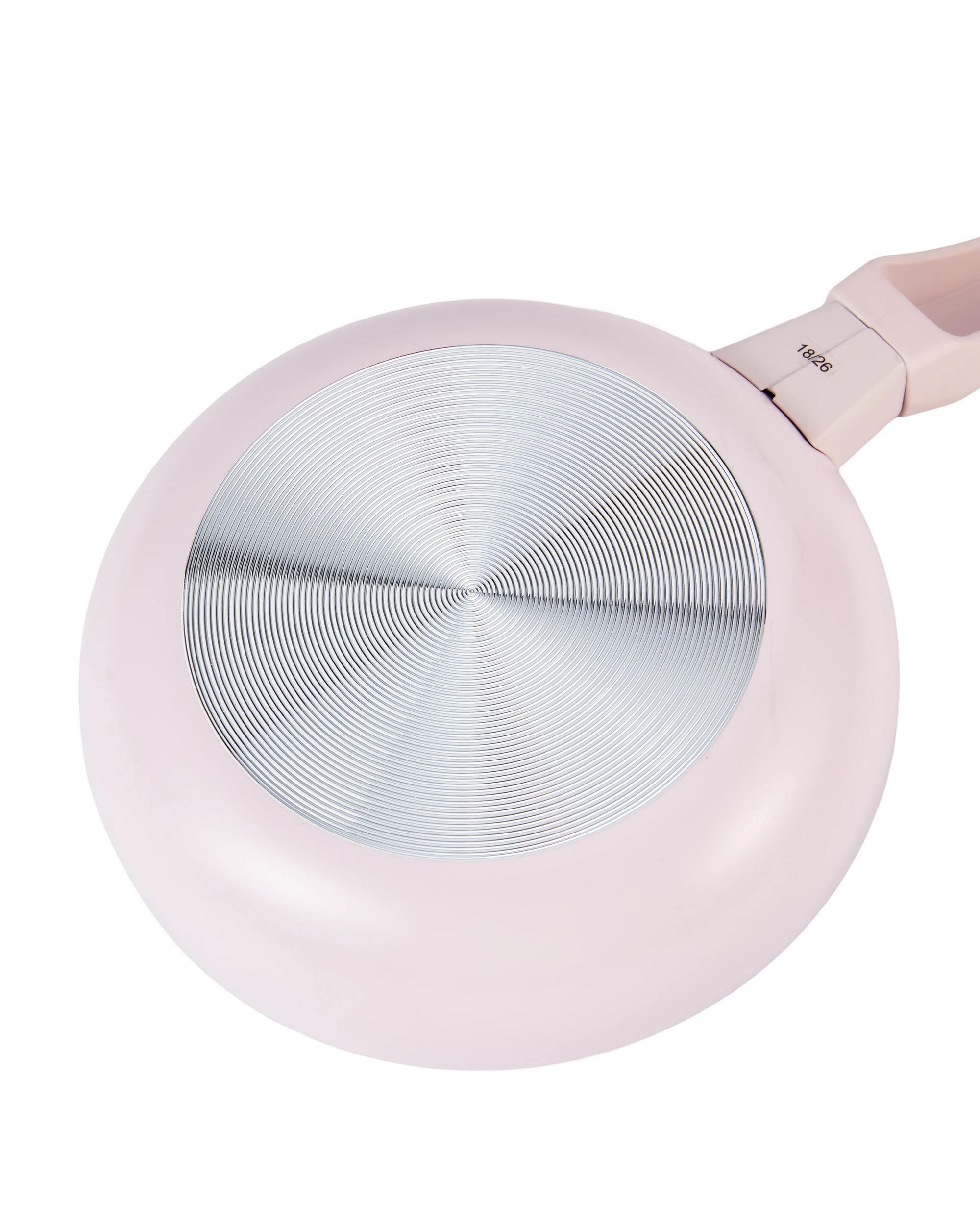 6 14cm Mini Fry Pan with Egg Flip - Pink, 6 of 10