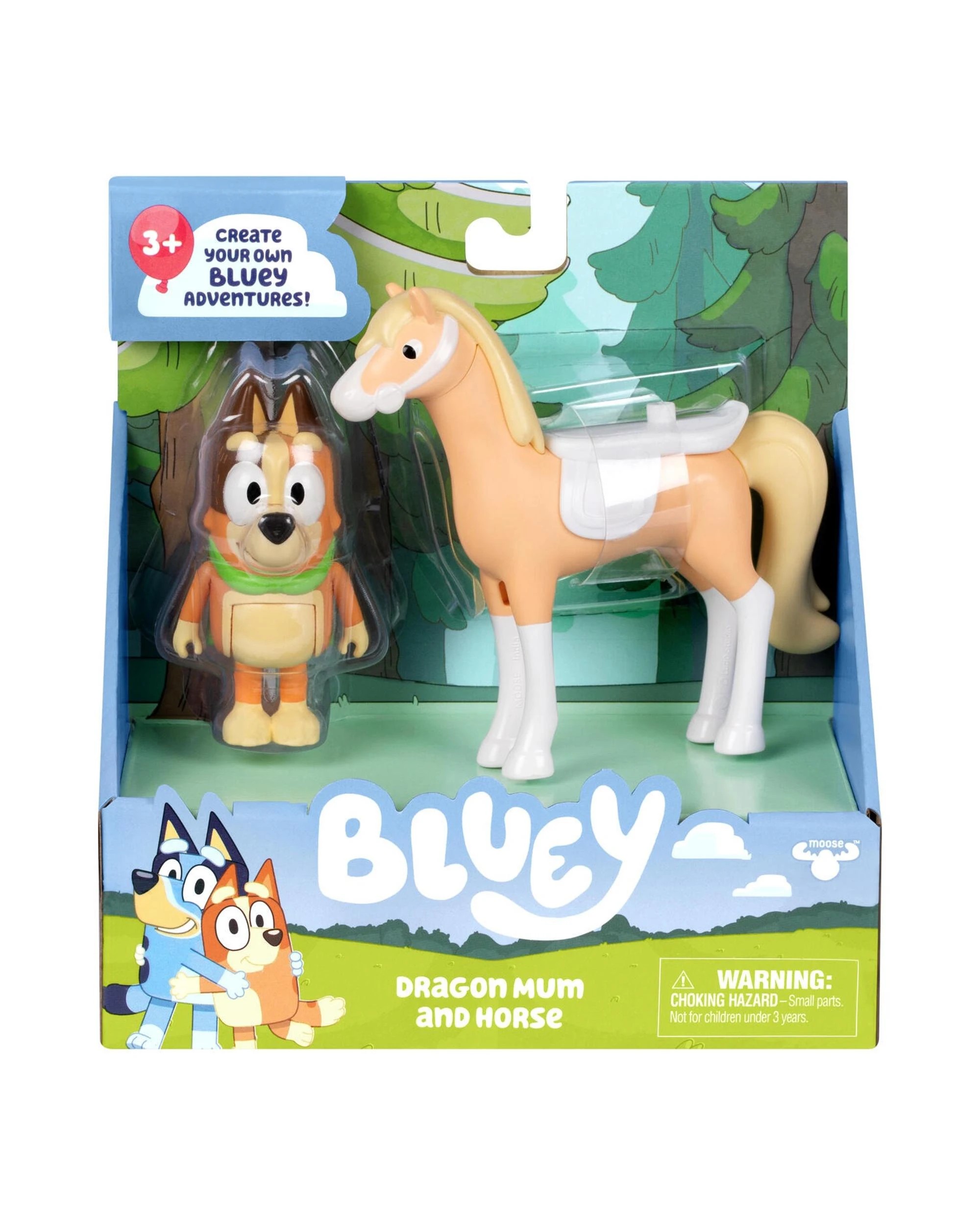 5 Bluey Series 15 Basic Vehicle Dragon Mum and Horse Playset, 5 of 7