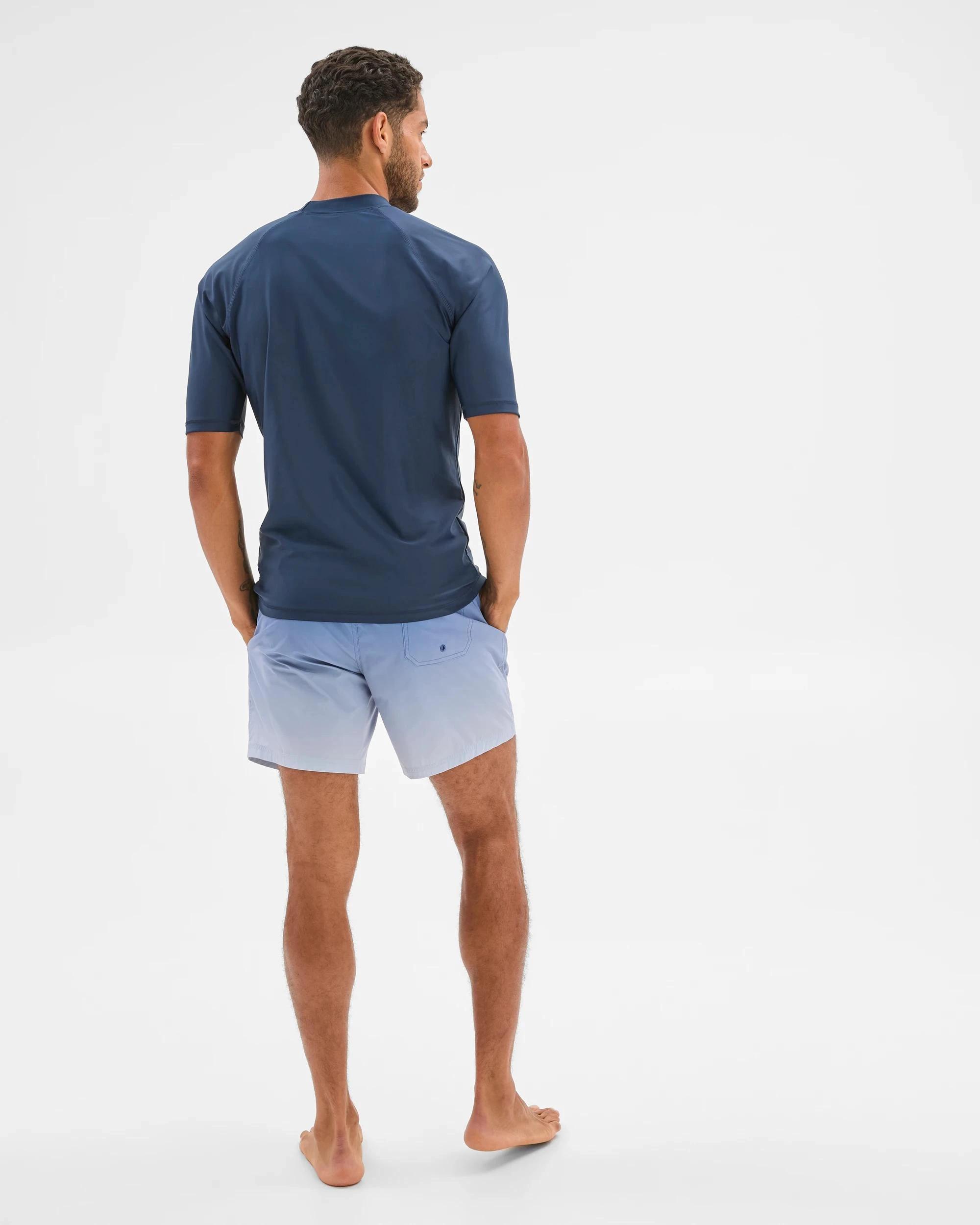 3 Target Short Sleeve Rash Vest NAVY, 3 of 5