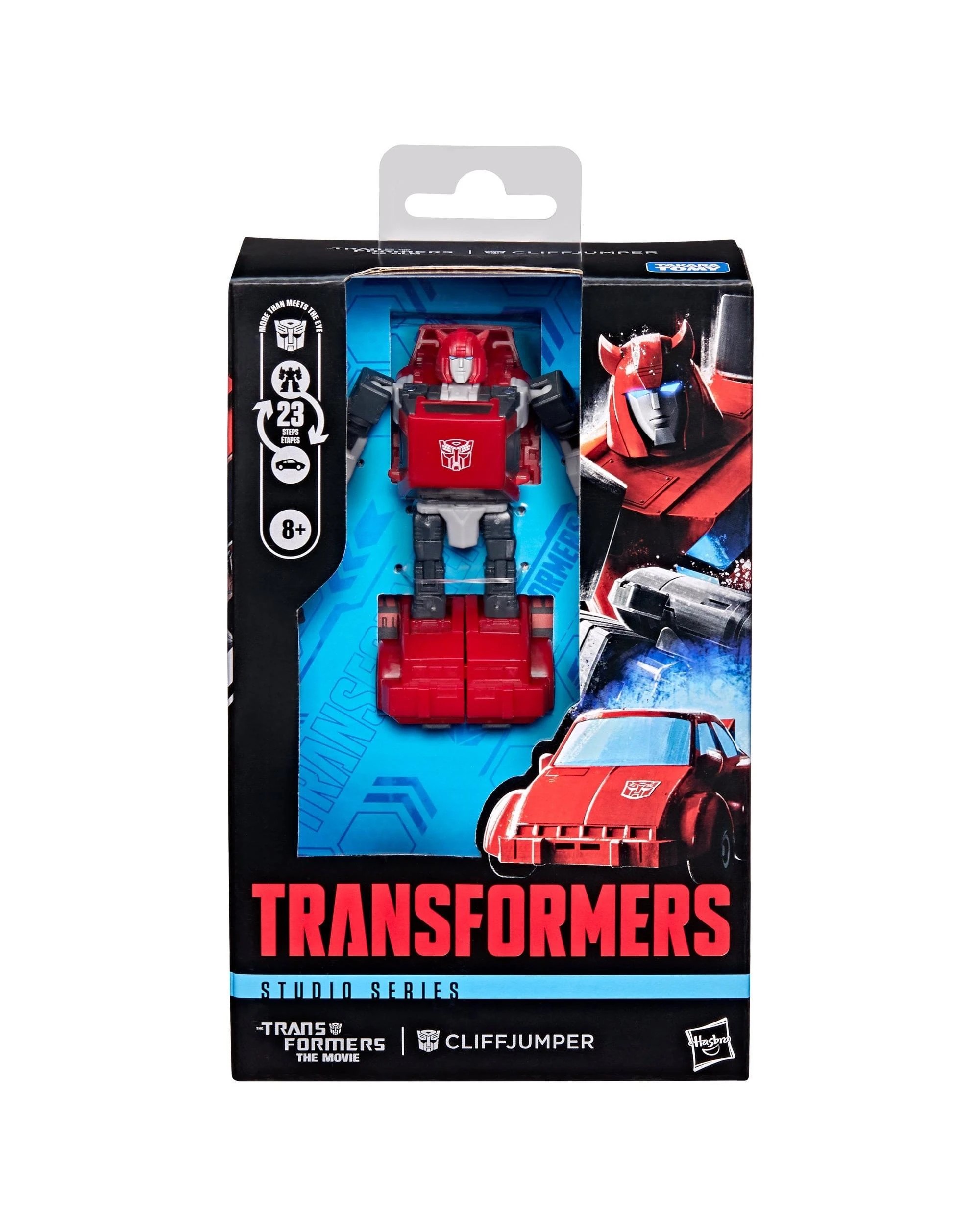 5 Transformers Studio Series Deluxe Class The Transformers: The Movie Cliffjumper Action Figure, 5 of 6