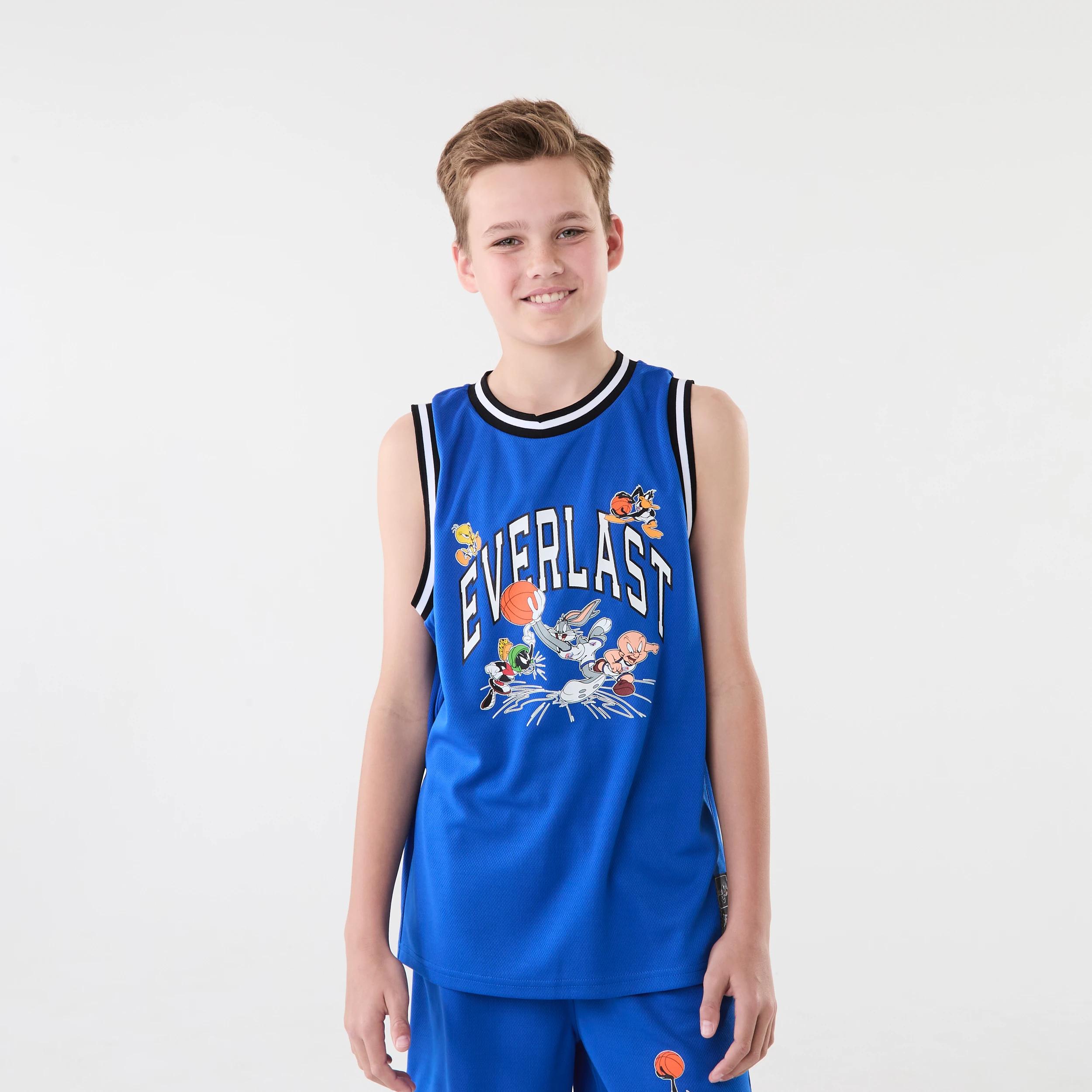 1 Everlast Kids Basketball Tank EVER SPACE BLUE, 1 of 10