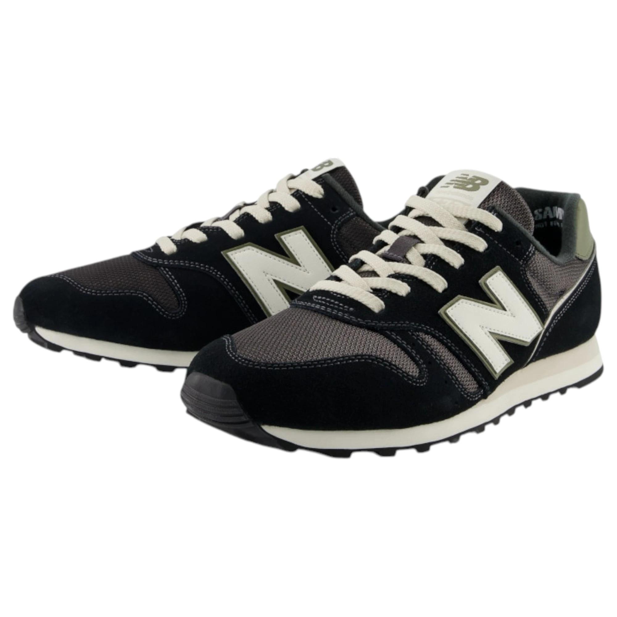 3 New Balance Men 373 Black Multi Athletic Shoes BLACK MULTI, 3 of 7