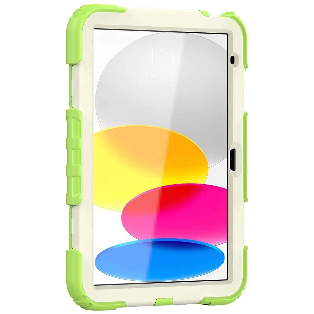 7 Studymate Bumper Case iPad A16/10th Gen 10.9" Green w handle, 7 of 10