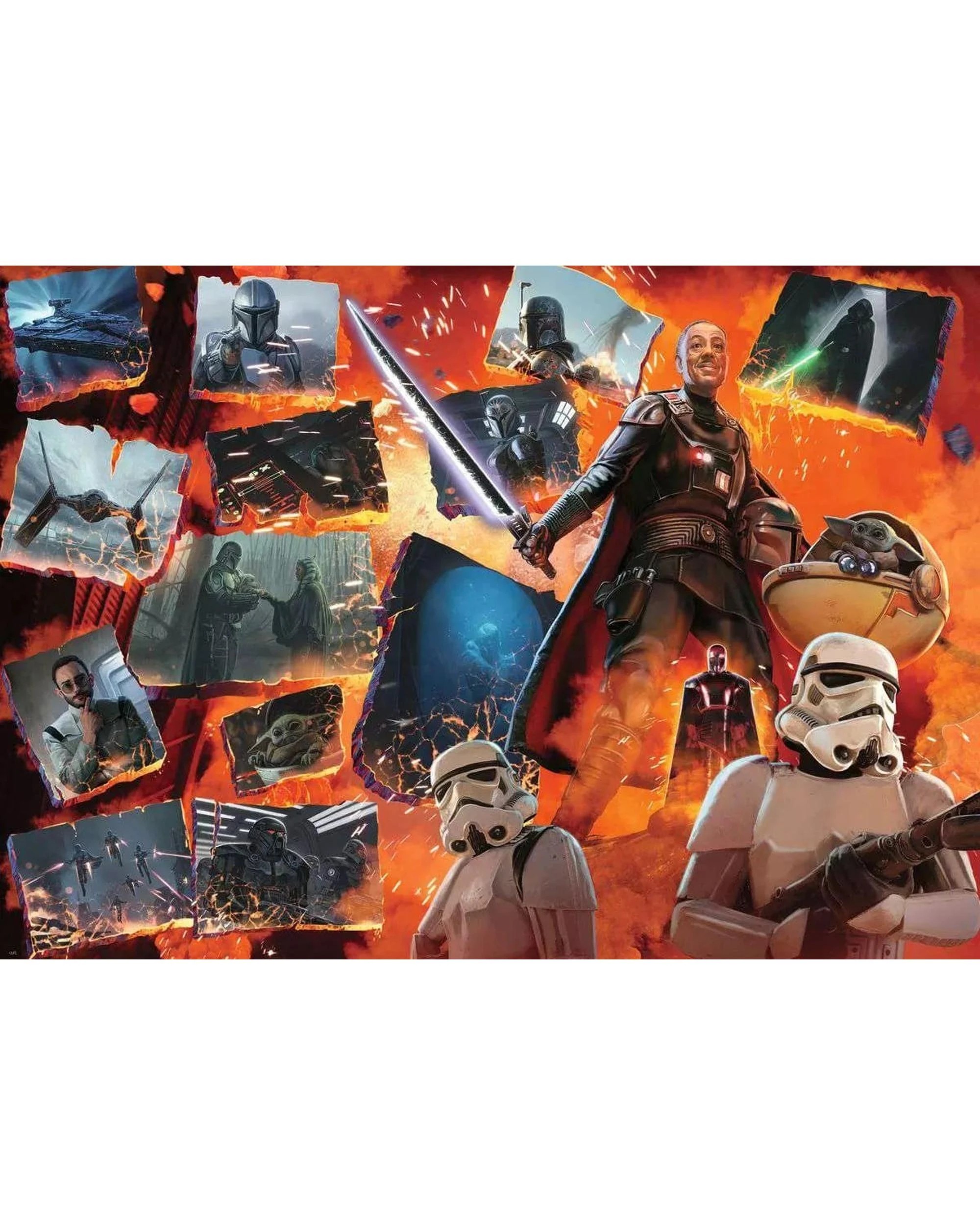 2 Ravensburger Star Wars Villainlous Moff Gideon 1000 Piece Jigsaw Puzzle, 2 of 2