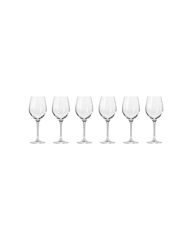 Krosno Harmony Collection 370ml Wine Glasses 6-Piece Set - P