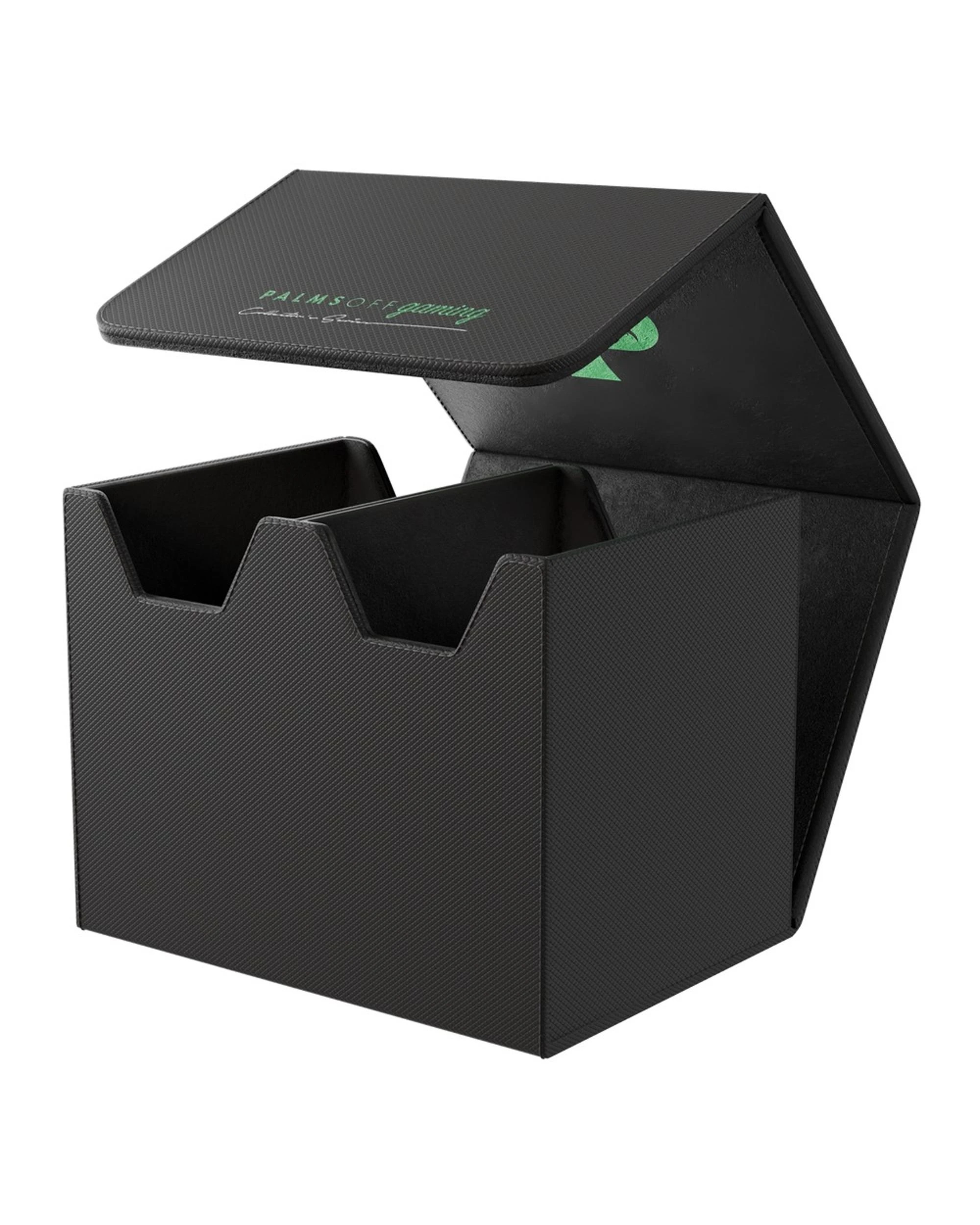 1 Palms Off Gaming Collector's Series Graded Card Storage Case Medium - Black, 1 of 8