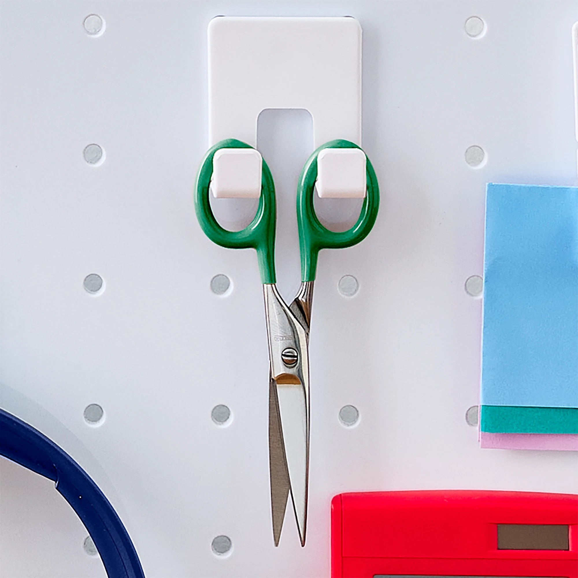 2 2 Pack Pegboard Organiser Double Peg Set, 2 of 7