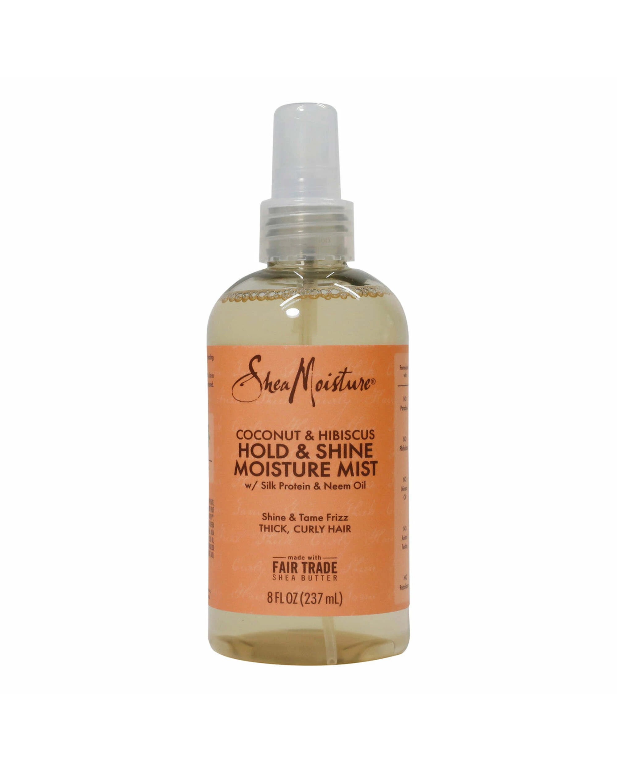 1 Shea Moisture Coconut & Hibiscus Hold & Shine Moisture Mist 237ml, 1 of 3