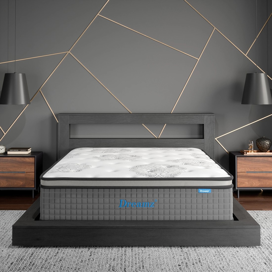 7 DreamZ Medium Firm Spring Mattress - King Single, 7 of 10