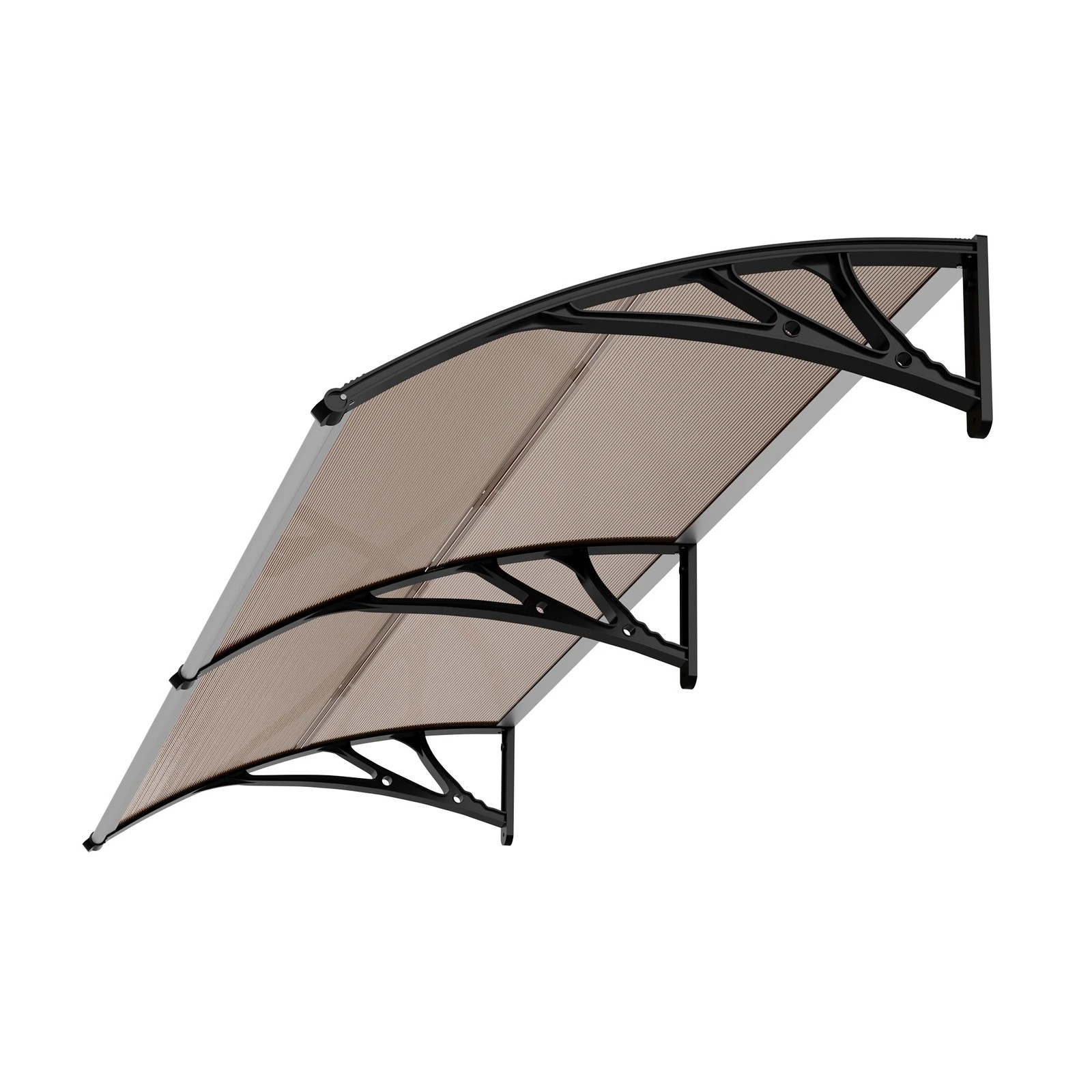 8 Livsip Window Door Awning Canopy Outdoor Patio Rain Cover Sun Shield 1.17mx3m - Brown, 8 of 8
