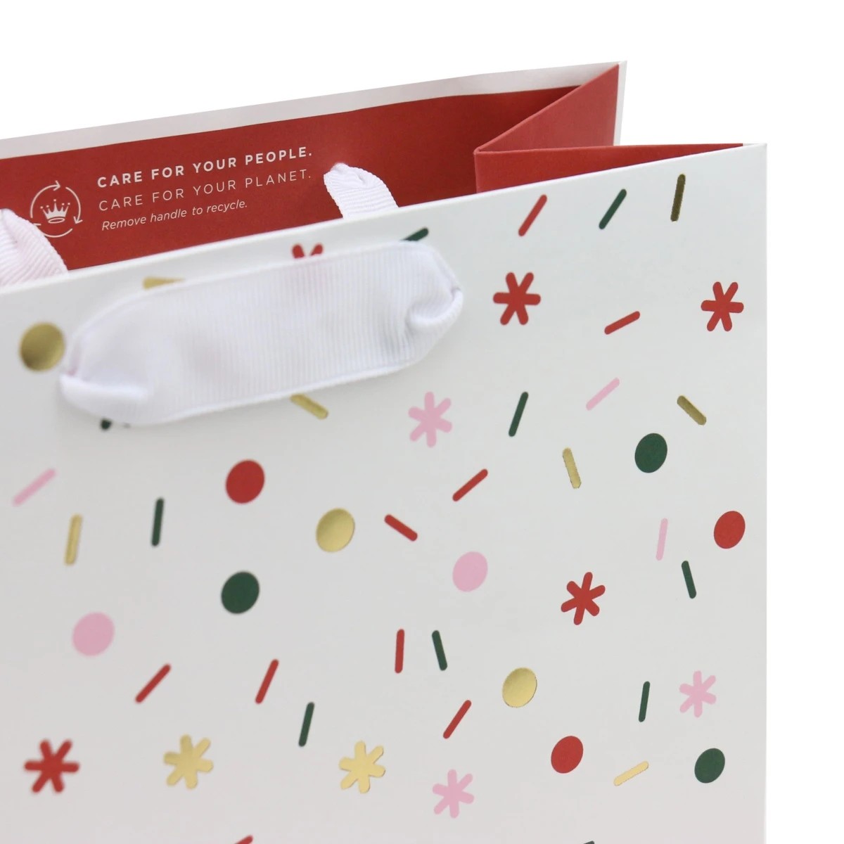3 Hallmark Confetti and Stars Gift Bag - Medium, 3 of 3