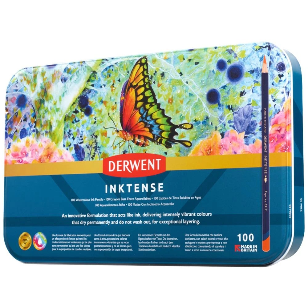 2 Derwent Inktense Pencils 100 Pack, 2 of 5