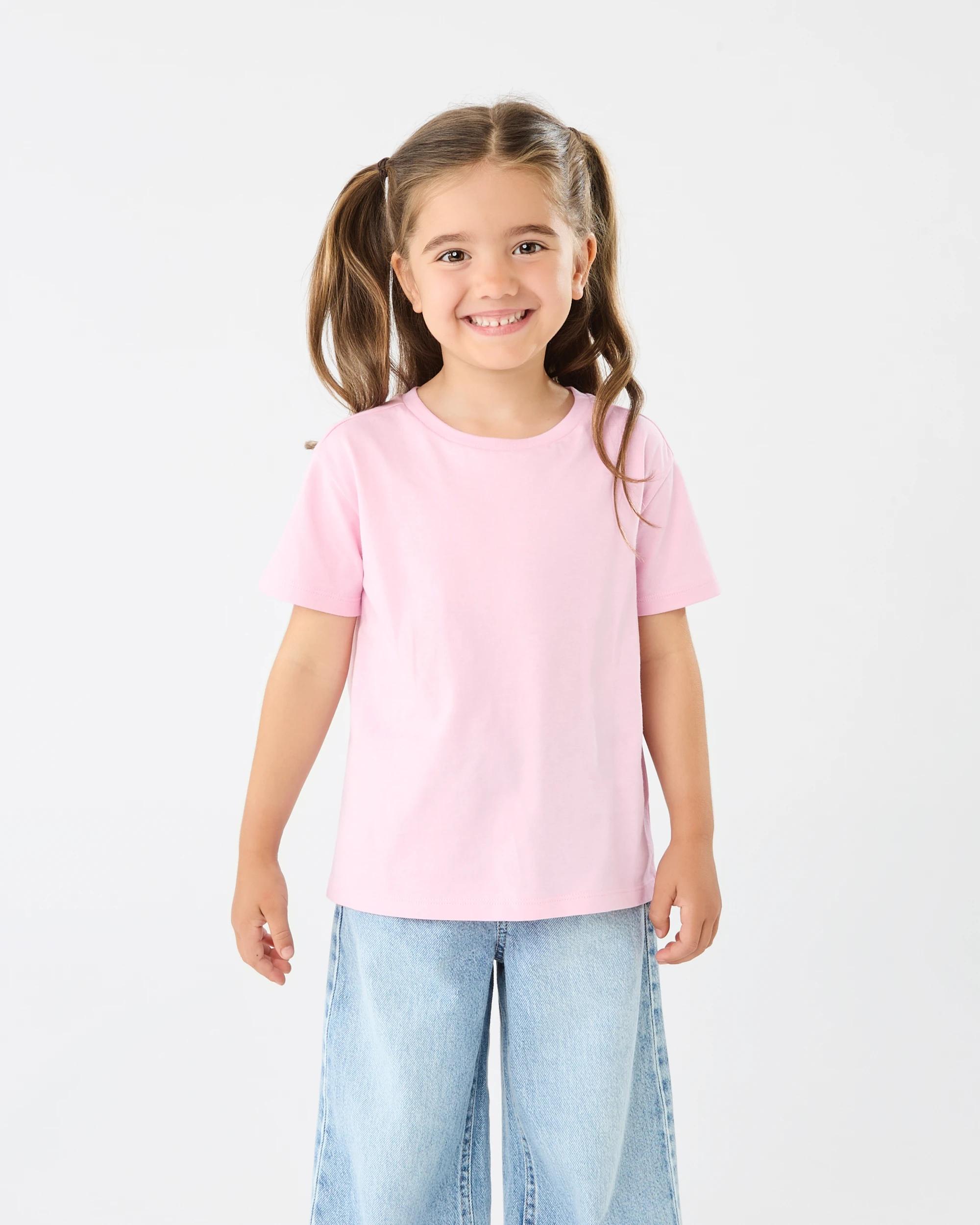 1 Plain T-shirt Rose Pink, 1 of 6
