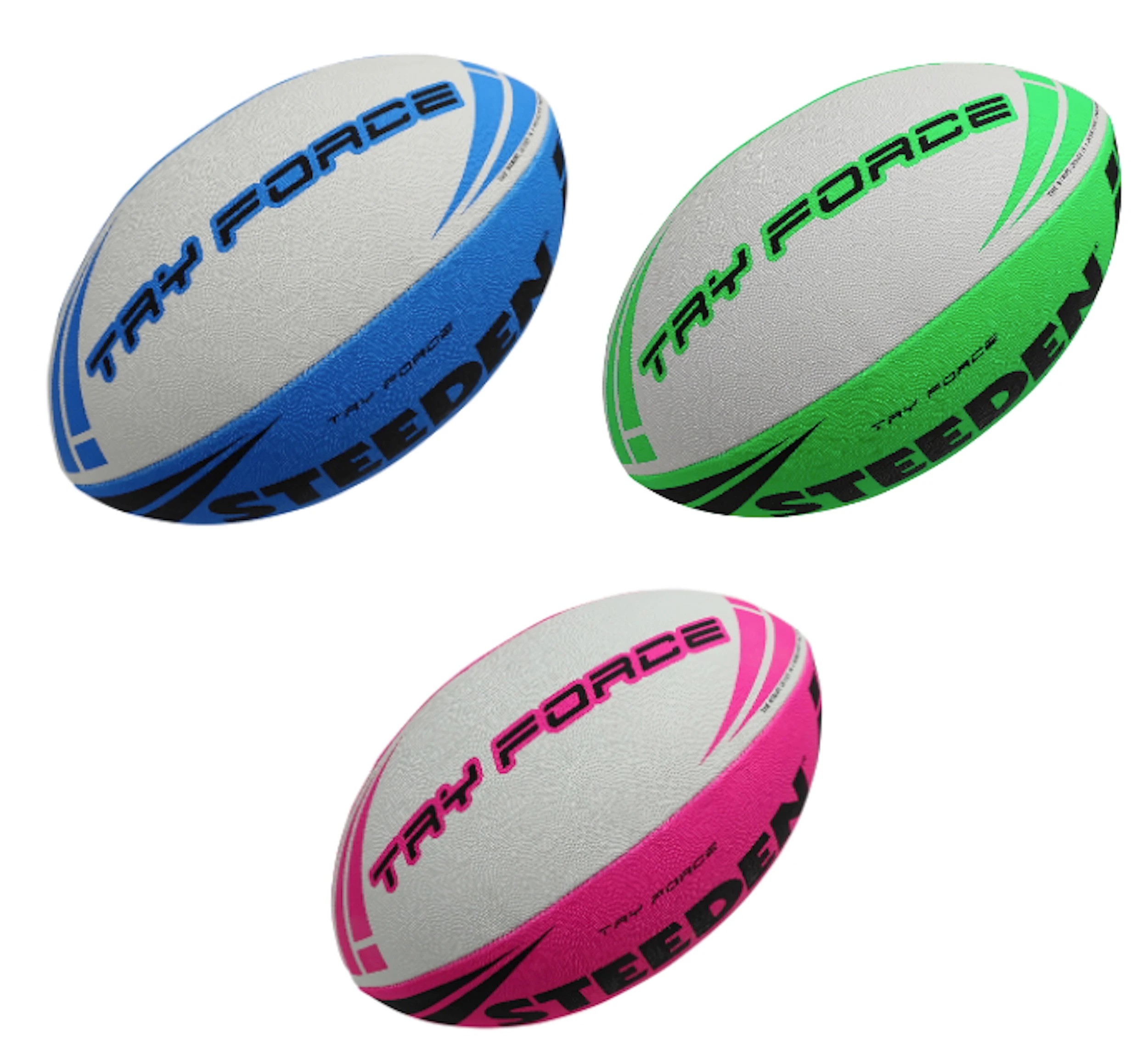 2 Steeden Try Force Ball - Size 5, Assorted, 2 of 8