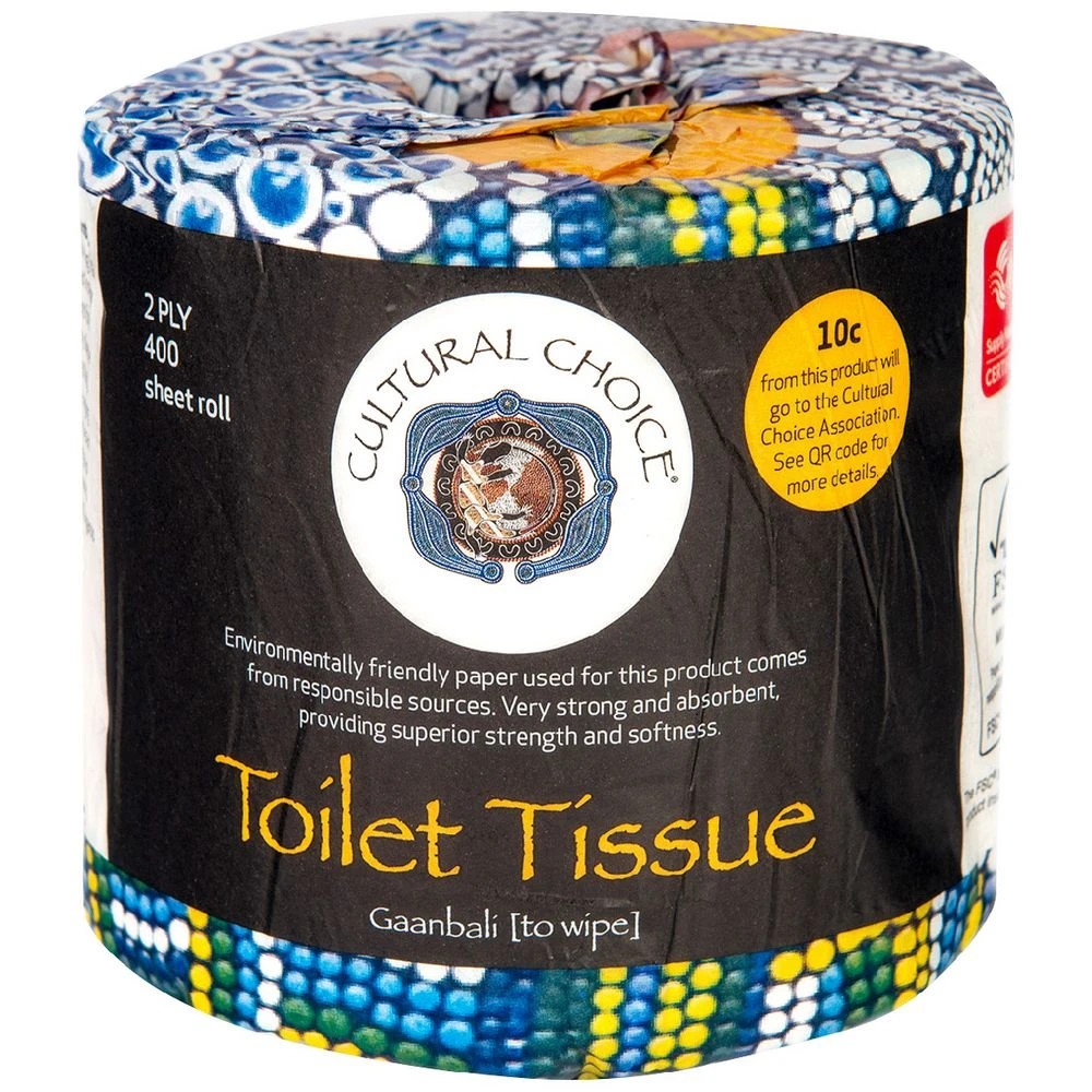 1 Cultural Choice Toilet Tissue 400 Sheet, 1 of 2