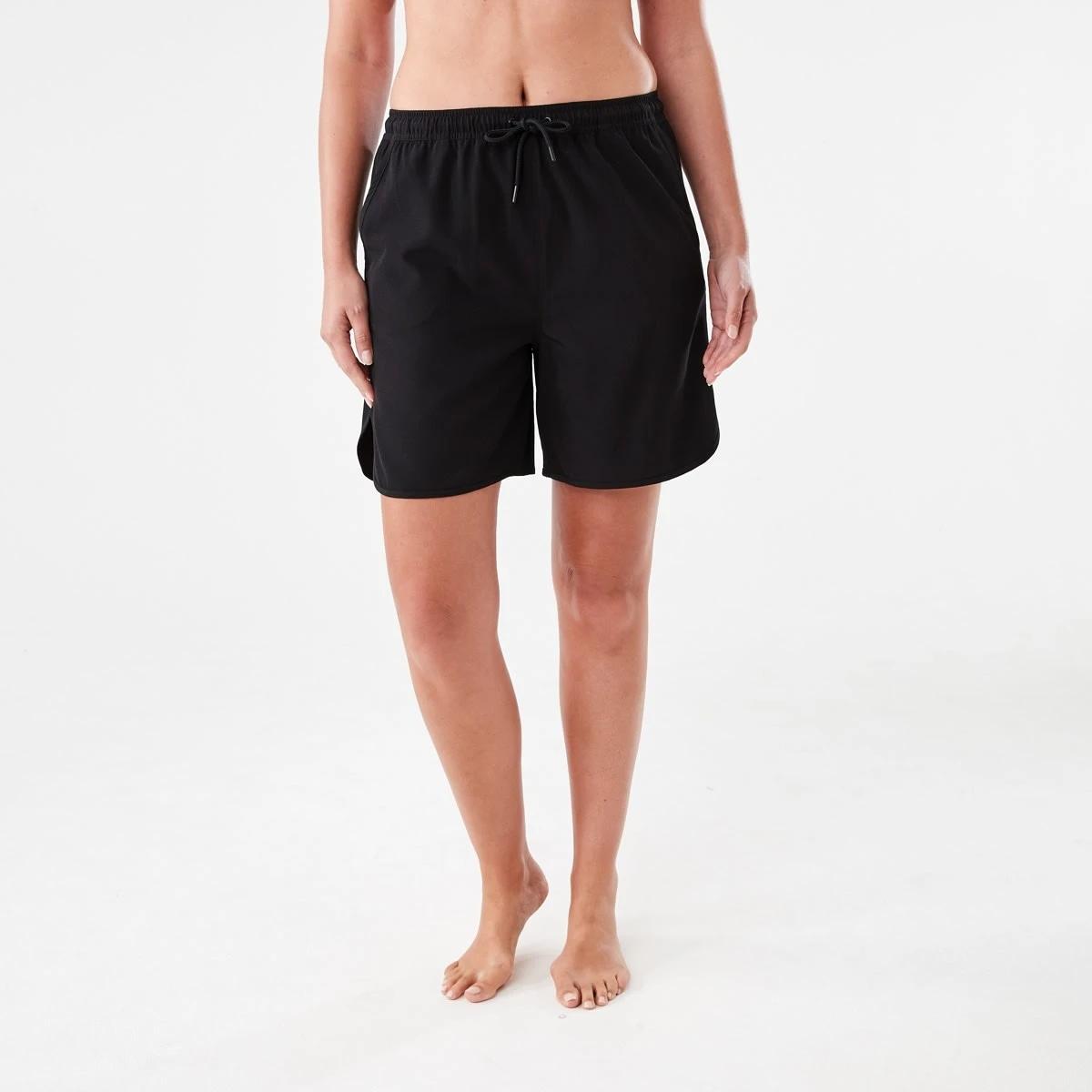 6 Mid Length Boardshorts BLACK, 6 of 7