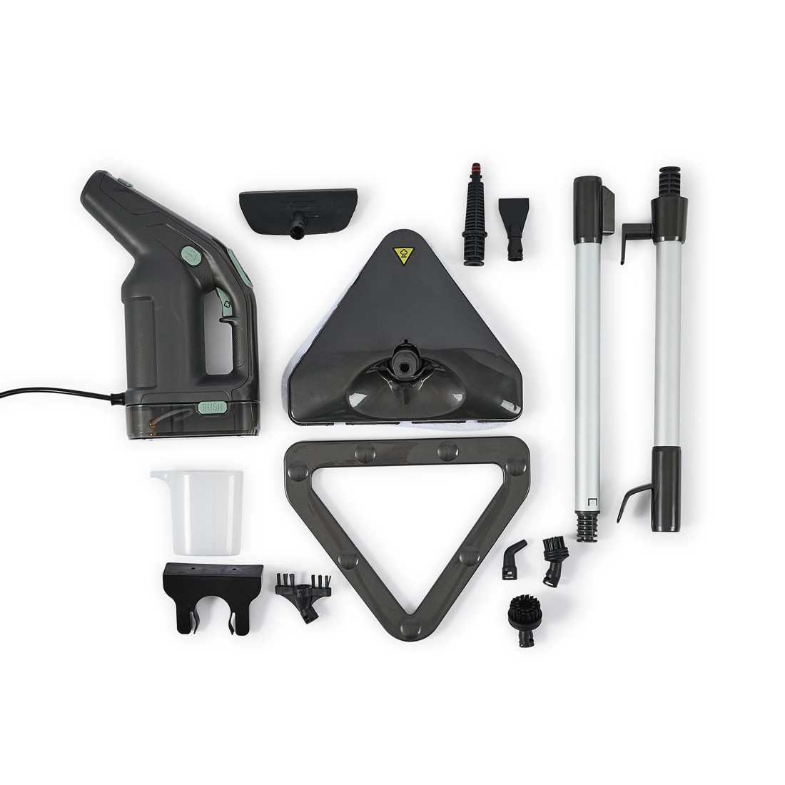 10 2-in-1 Floor & Hand Steamer - Grey and Black, 10 of 10