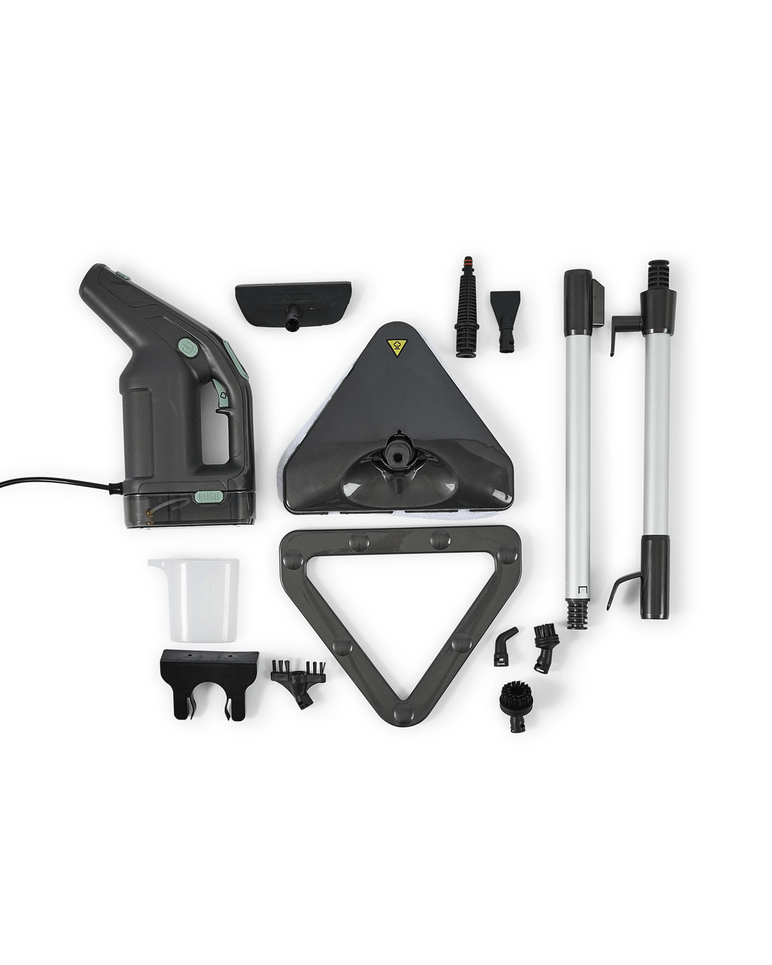 10 2-in-1 Floor & Hand Steamer - Grey and Black, 10 of 10