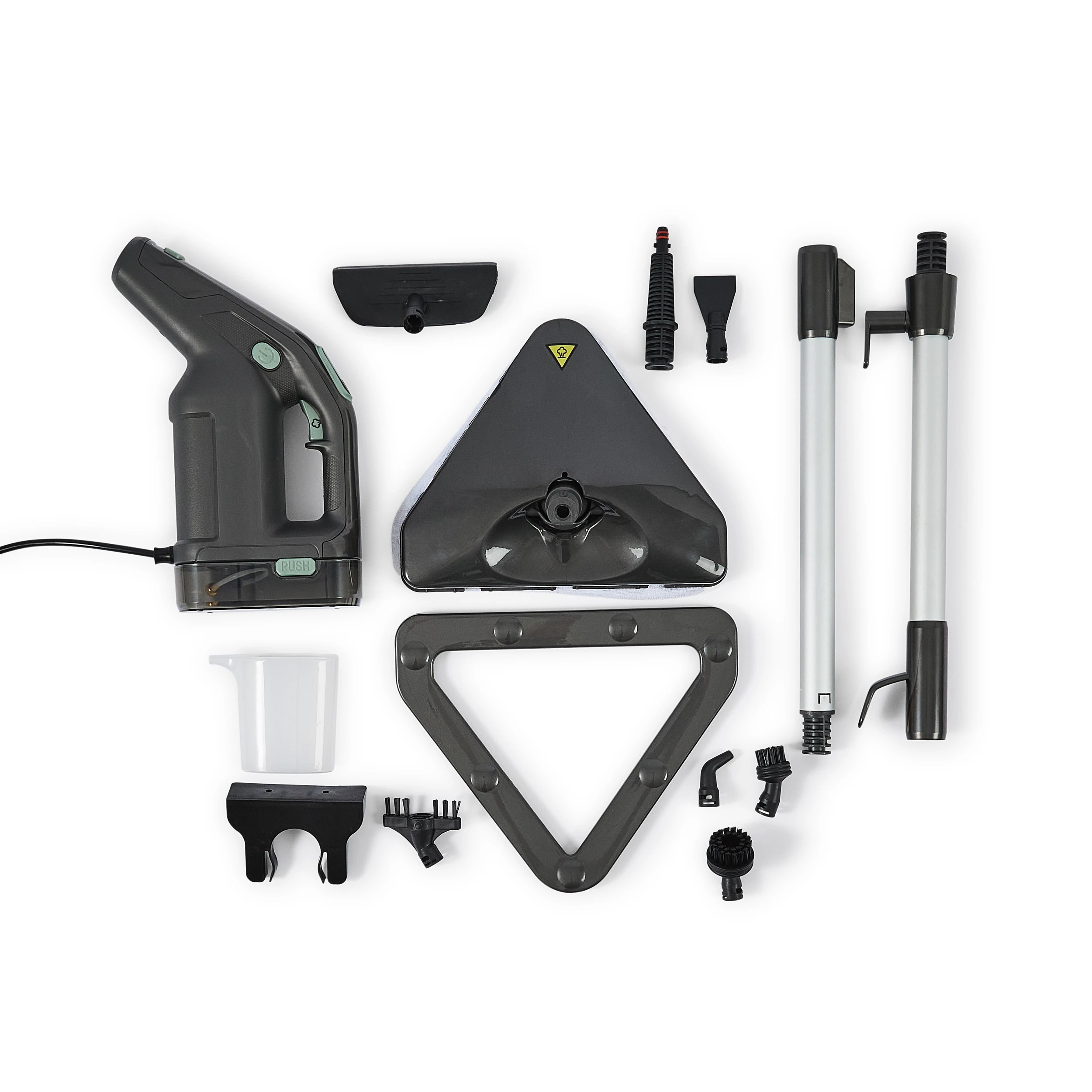 10 2-in-1 Floor & Hand Steamer - Grey and Black, 10 of 10