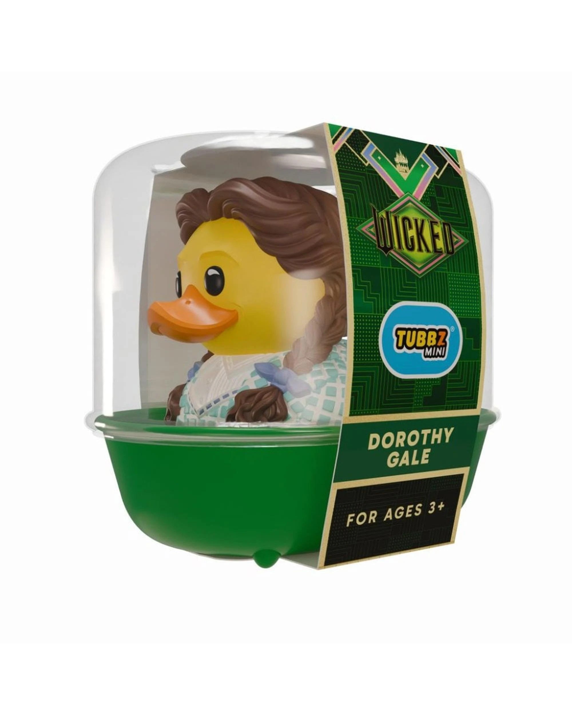 1 Numskull Tubbz Wicked Dorothy Gale Mini Edition Cosplaying Duck Figure, 1 of 5
