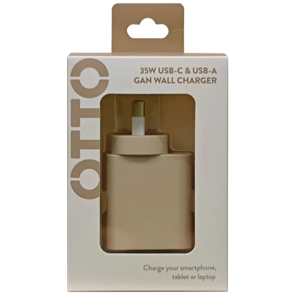 6 Otto USB-A and USB-C GAN Wall Charger Beige, 6 of 8