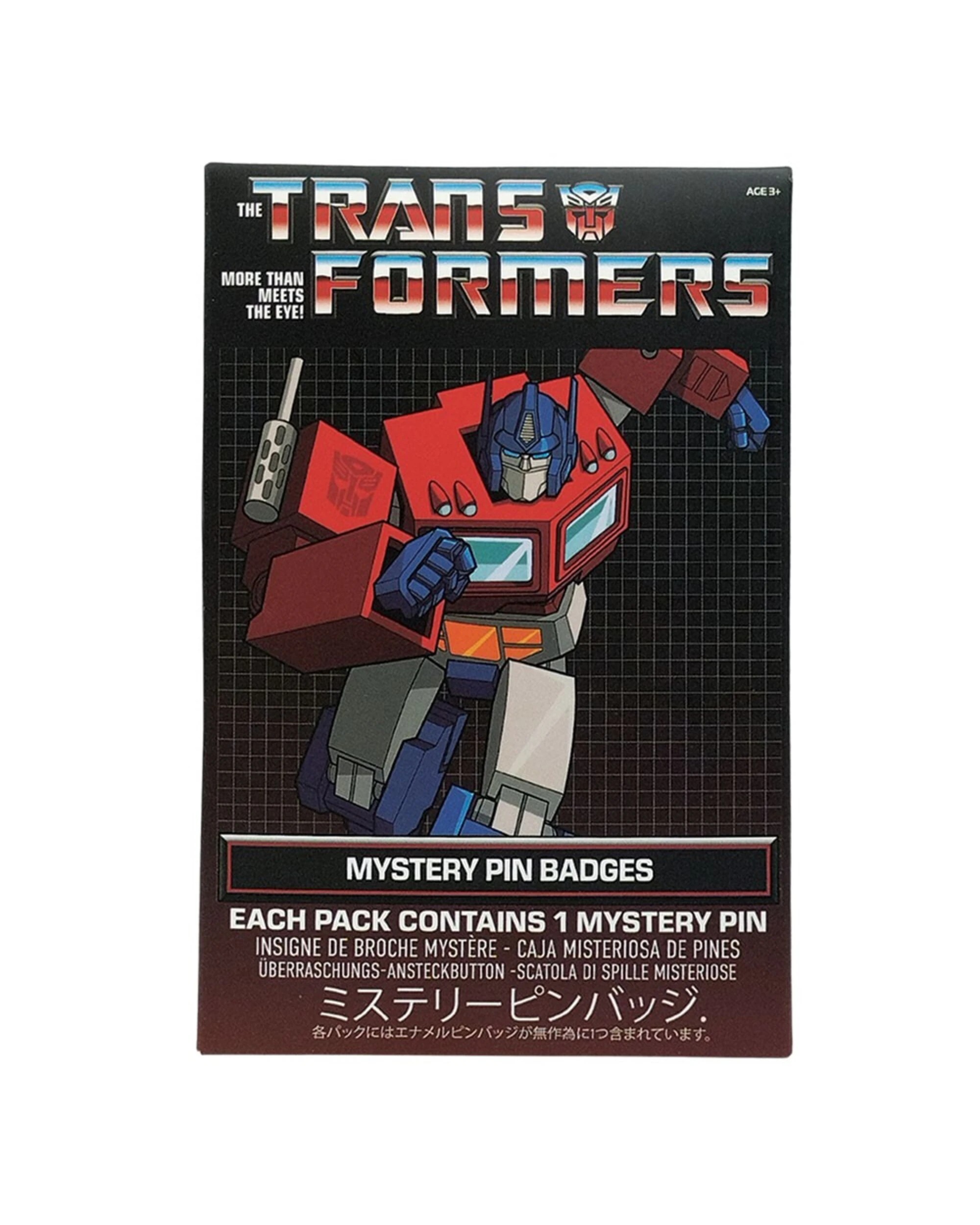 1 Transformers - Mystery Pin Blind Box (Single Box), 1 of 5