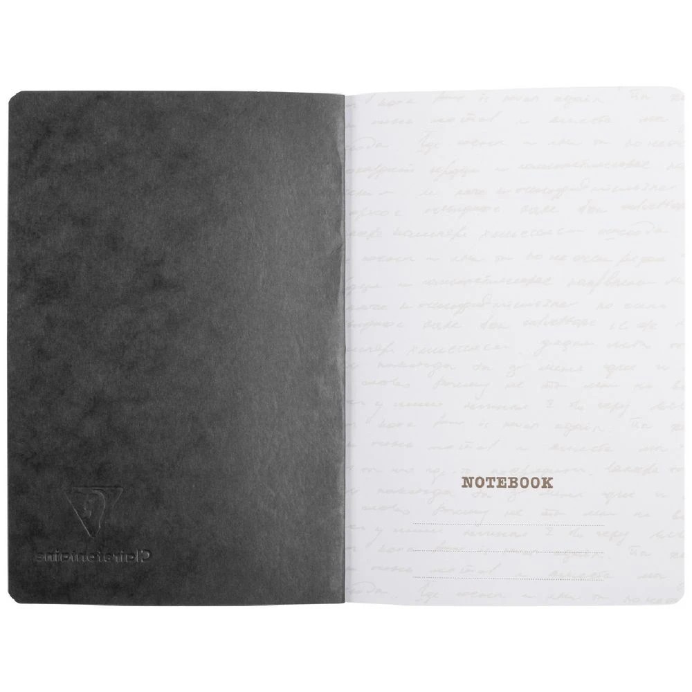 2 Clairefontaine My Essentials A5 Notebook Plain 192 Page Black, 2 of 5
