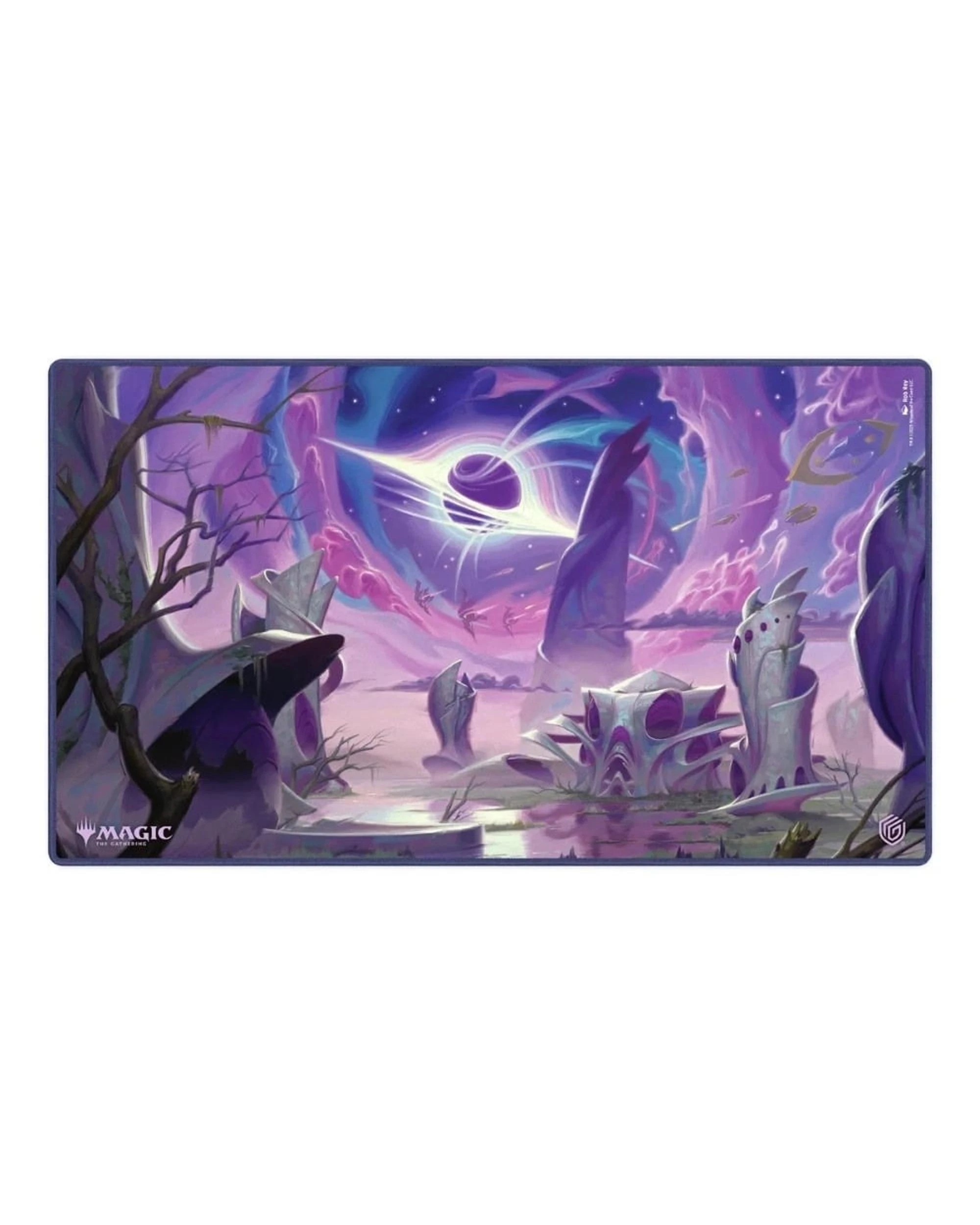 1 Ultimate Guard Magic the Gathering Edge of Eternities Godless Shrine Playmat - Purple, 1 of 1