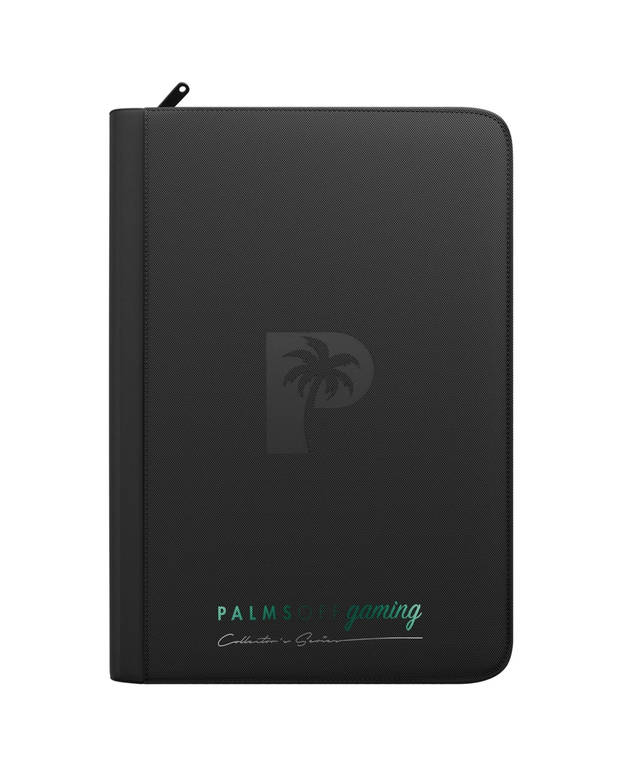 7 Palms Off Gaming Collector's Series 9 Pocket Zip Binder - Black, 7 of 8