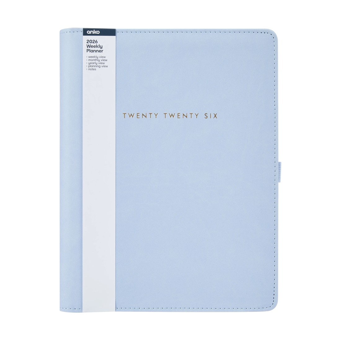 7 2026 Weekly Planner - Blue, 7 of 8